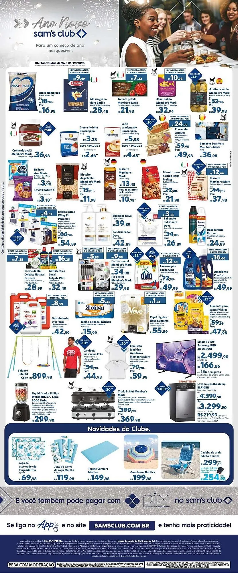 Encarte de Folheto Sam's Club 26 de dezembro até 31 de dezembro 2025 - Pagina 2