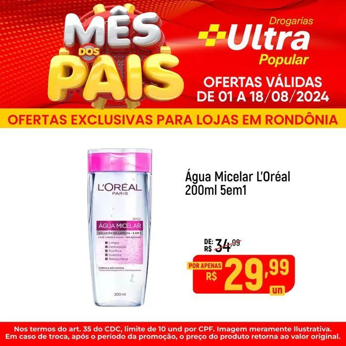 Encarte de Encarte Drogarias Ultra Popular 13 de agosto até 18 de agosto 2024 - Pagina 4