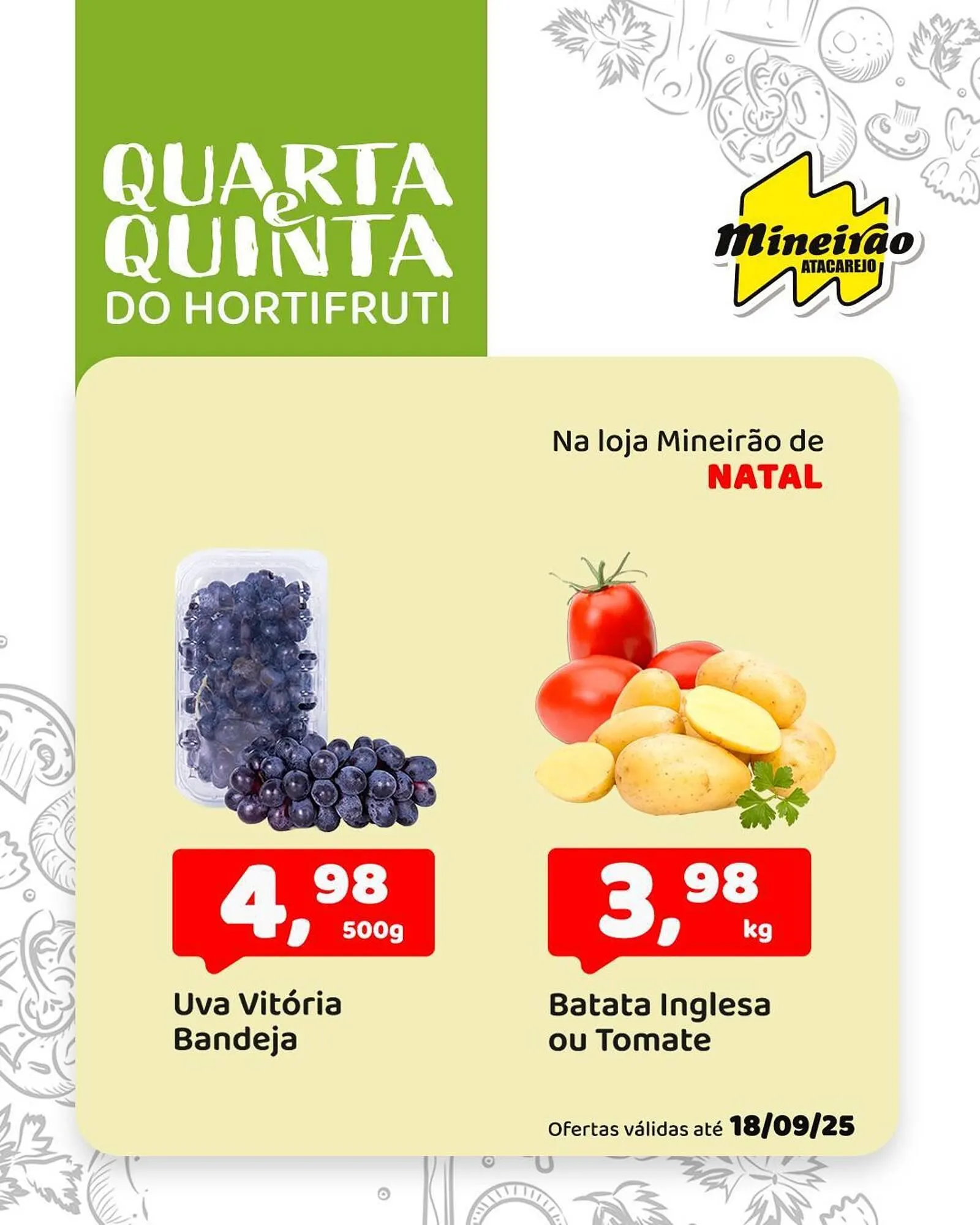 Encarte de Folheto Mineirão Atacarejo 17 de setembro até 18 de setembro 2025 - Pagina 3