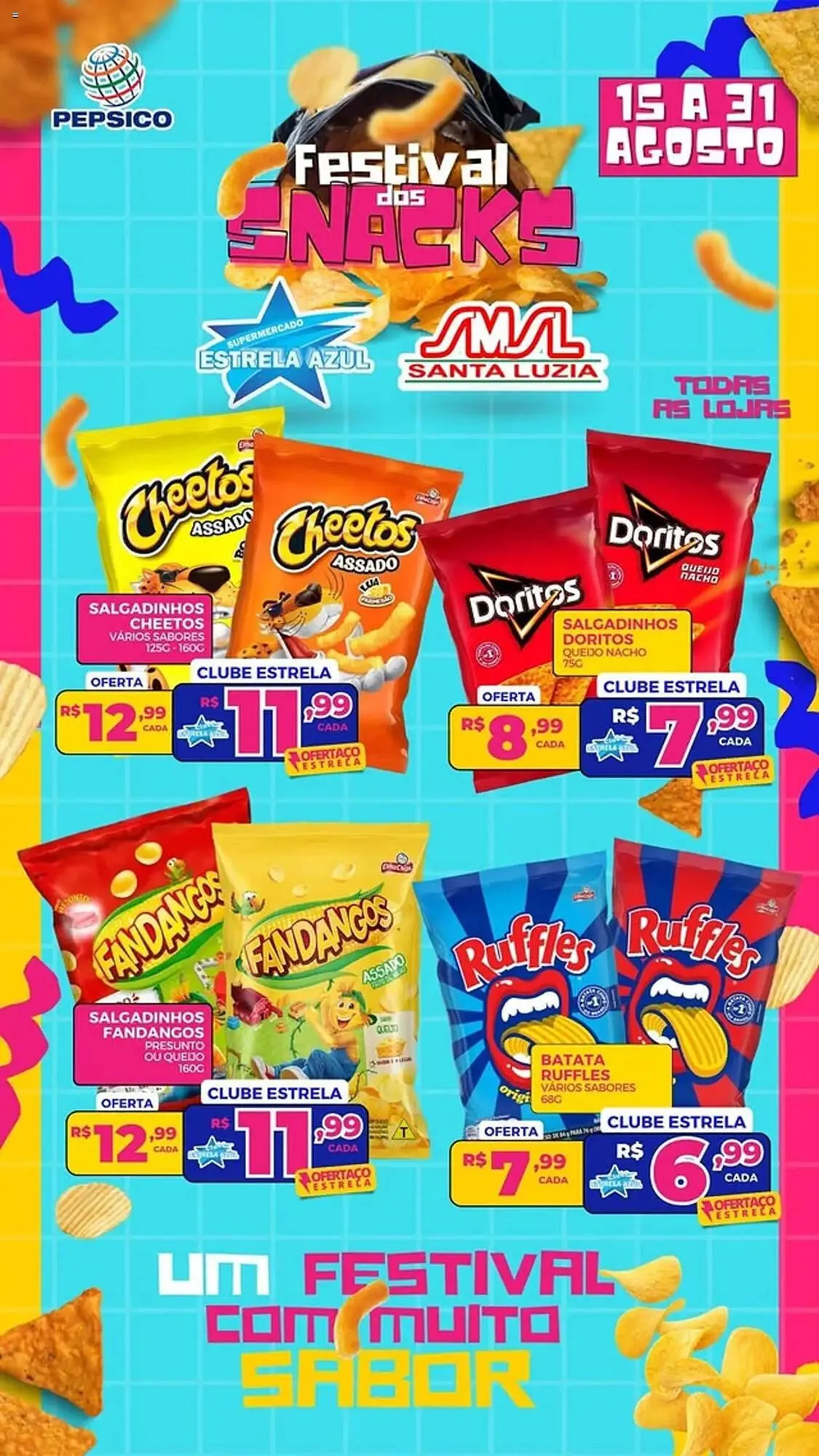 Encarte de Catálogo Supermercado Estrela Azul 19 de agosto até 31 de agosto 2025 - Pagina 1