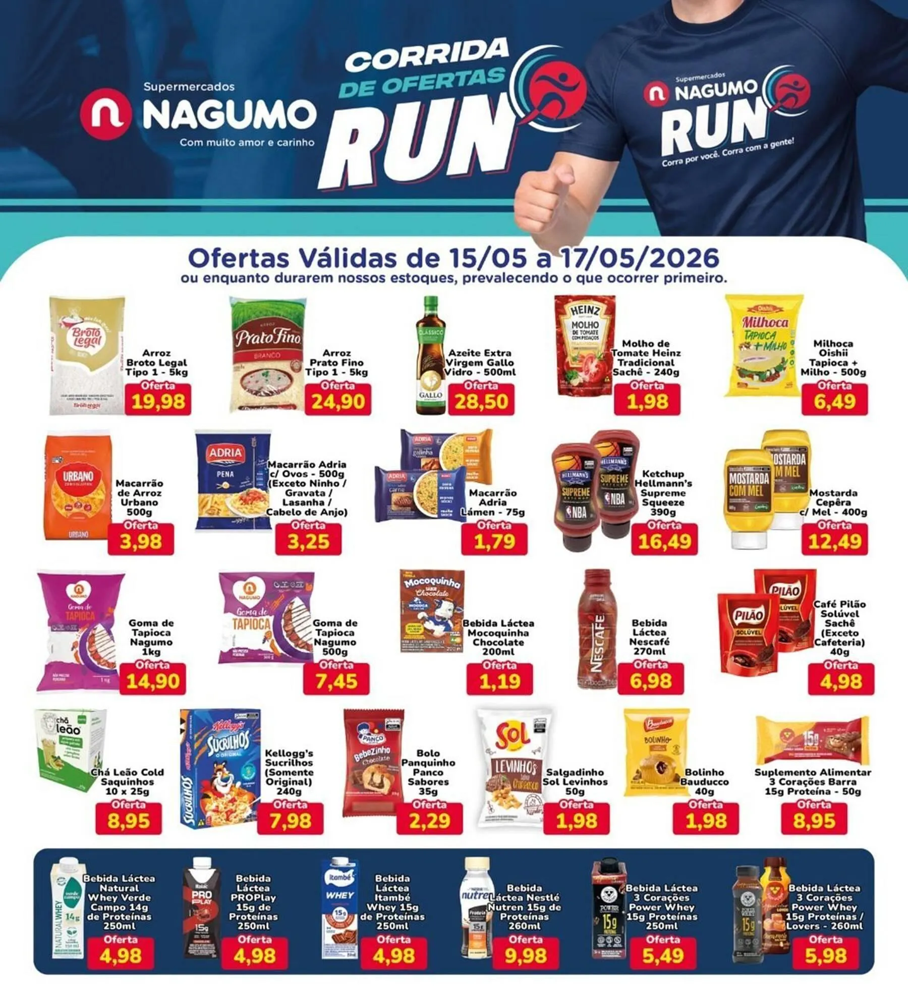 Encarte de Folheto Nagumo 15 de maio até 17 de maio 2026 - Pagina 1