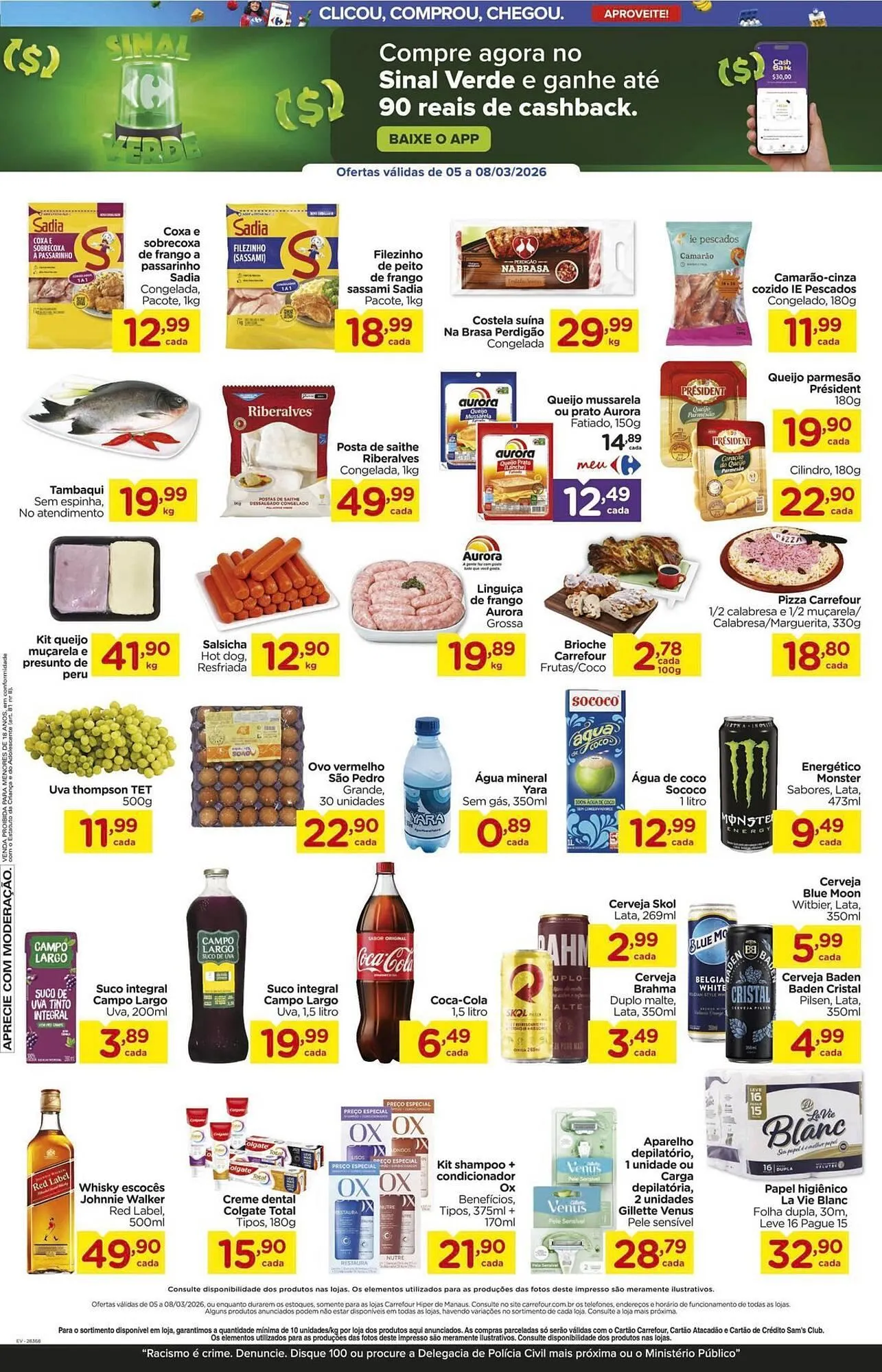 Encarte de Folheto Carrefour 5 de março até 8 de março 2026 - Pagina 2