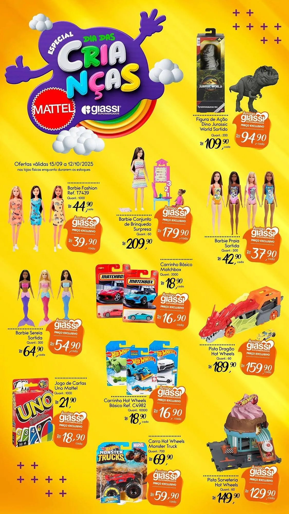 Encarte de Encarte Giassi Supermercados 15 de setembro até 12 de outubro 2025 - Pagina 1