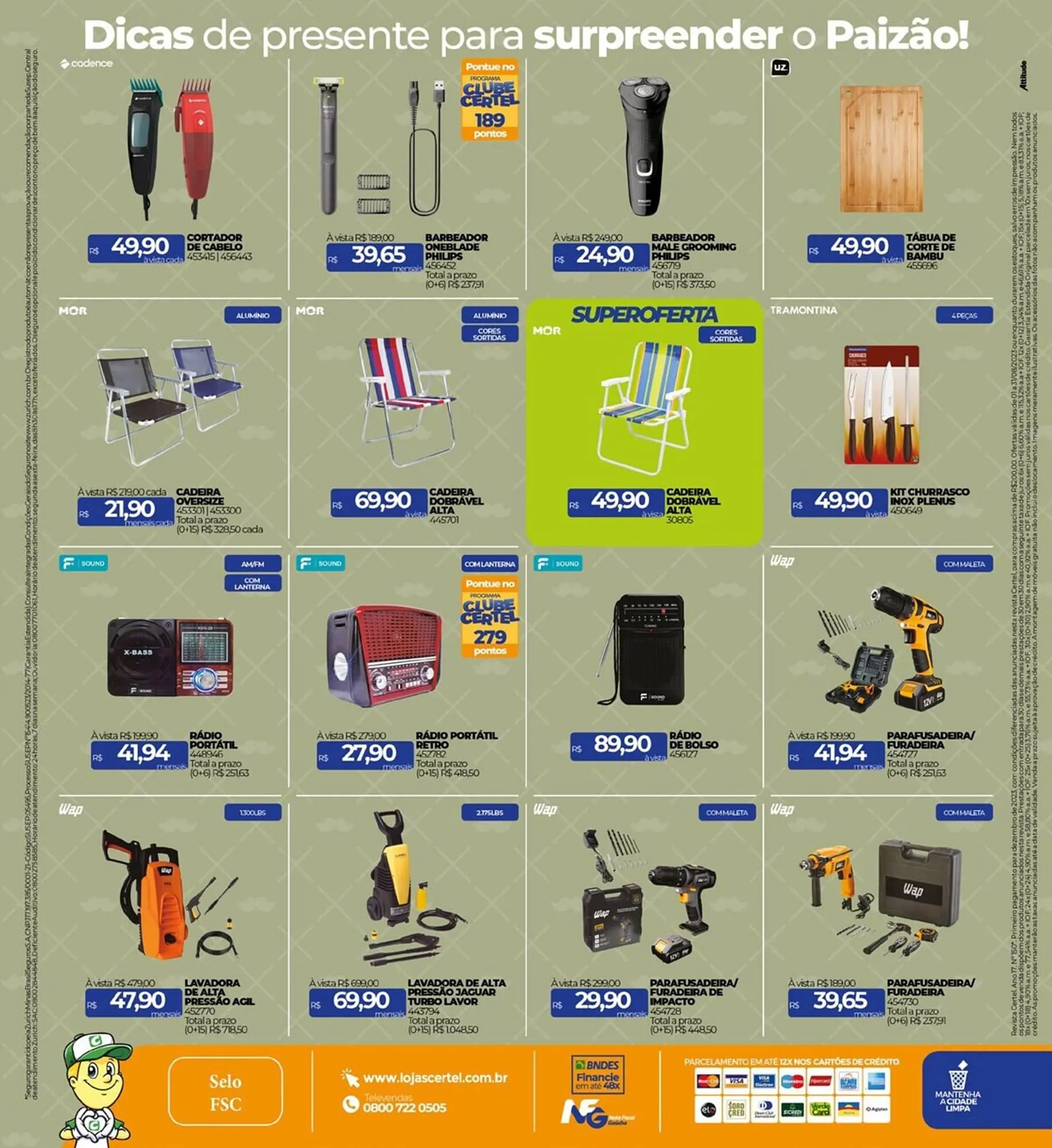 Encarte de Catálogo Lojas Certel 1 de agosto até 31 de agosto 2023 - Pagina 16