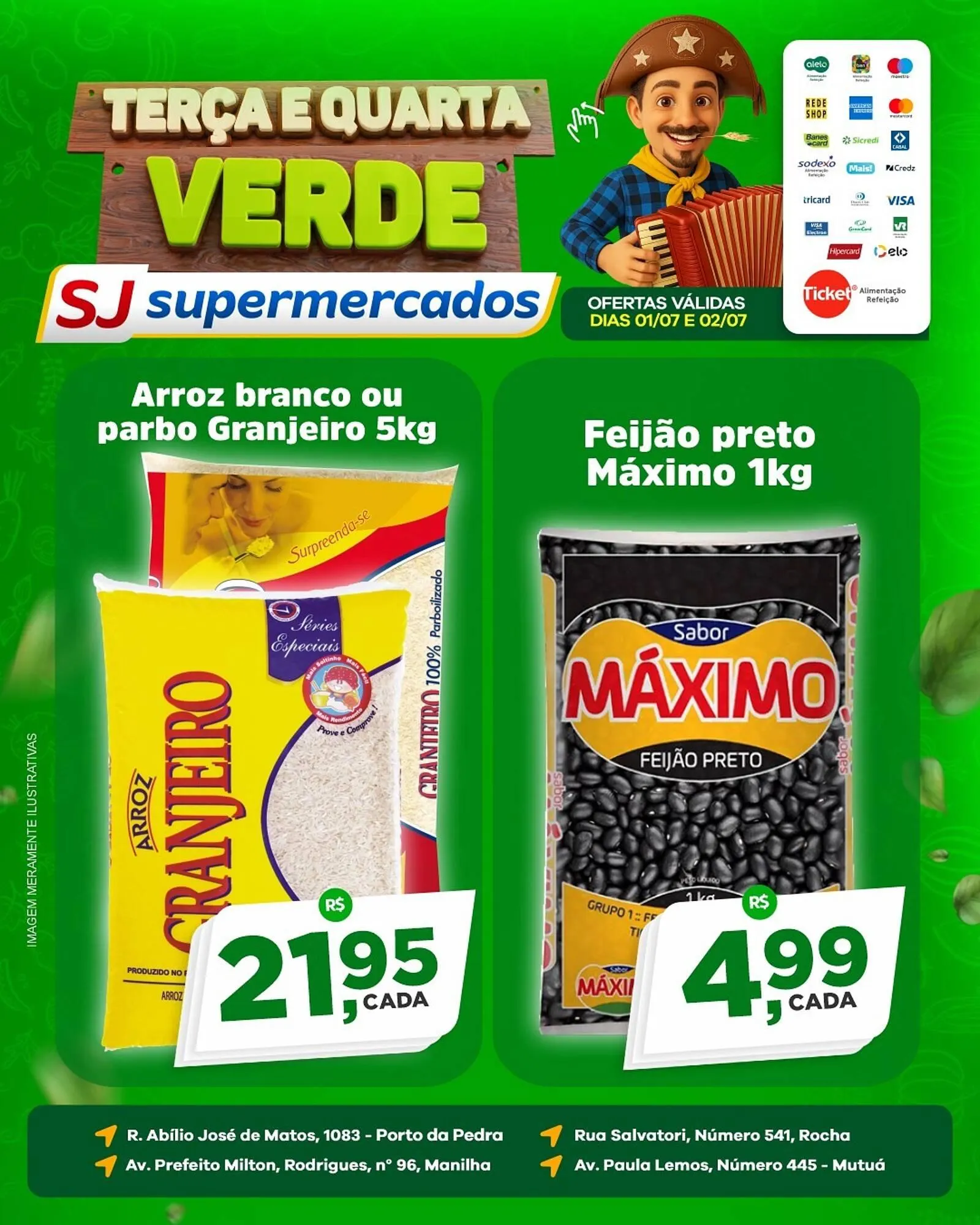 Encarte de Catálogo Sj Supermercados 1 de julho até 2 de julho 2025 - Pagina 5