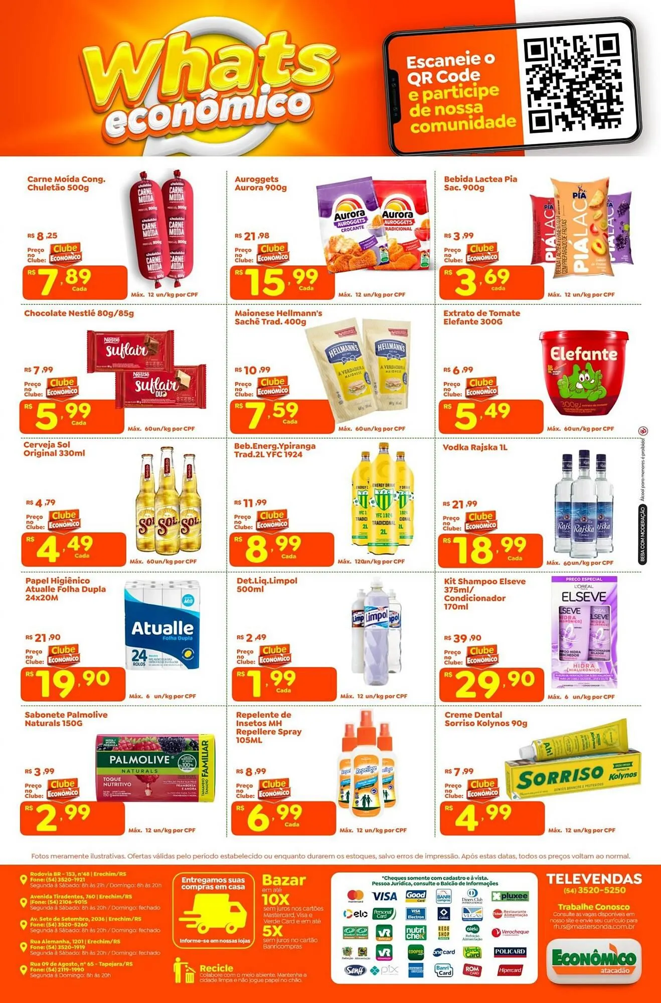 Encarte de Catálogo Econômico Atacadão 23 de fevereiro até 27 de fevereiro 2026 - Pagina 2