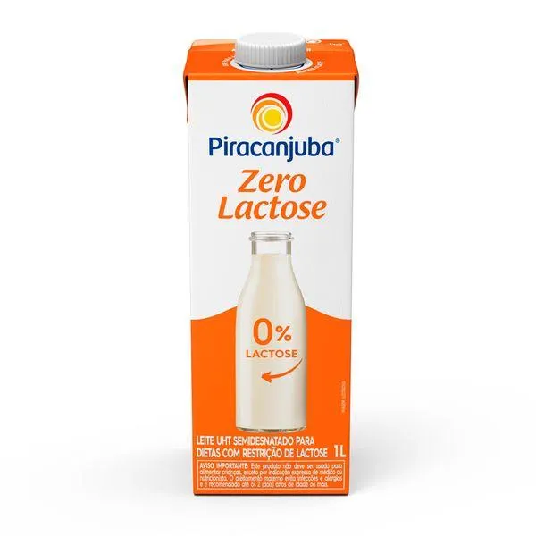 Leite UHT Piracanjuba Zero Lactose 1l
