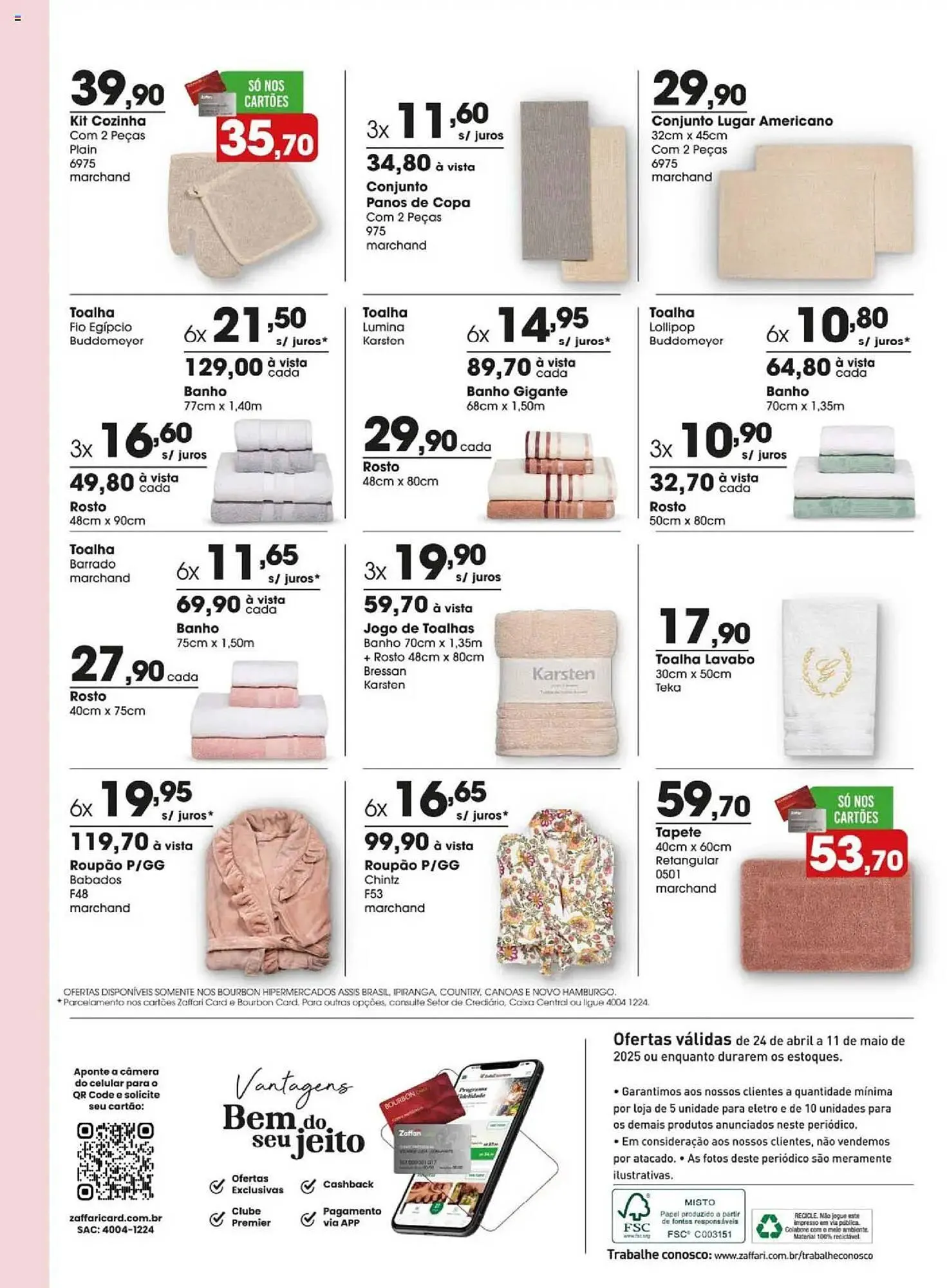 Encarte de Catálogo Zaffari 24 de abril até 11 de maio 2025 - Pagina 10