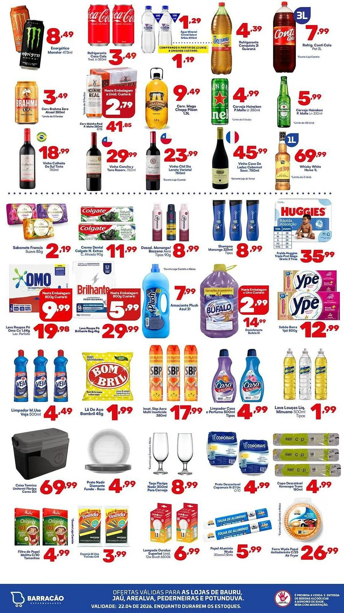 Encarte de Catálogo Barracão Supermercado 21 de abril até 22 de abril 2026 - Pagina 7