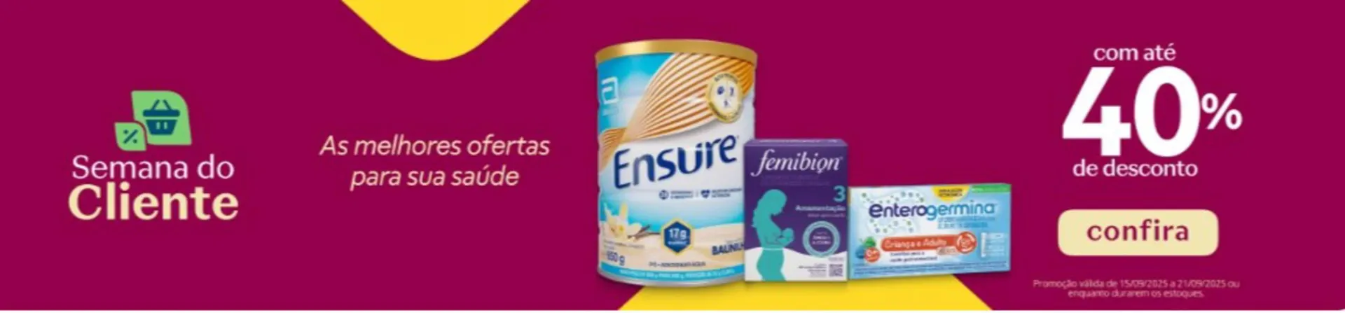 Encarte de Encarte Droga Raia 15 de setembro até 21 de setembro 2025 - Pagina 3