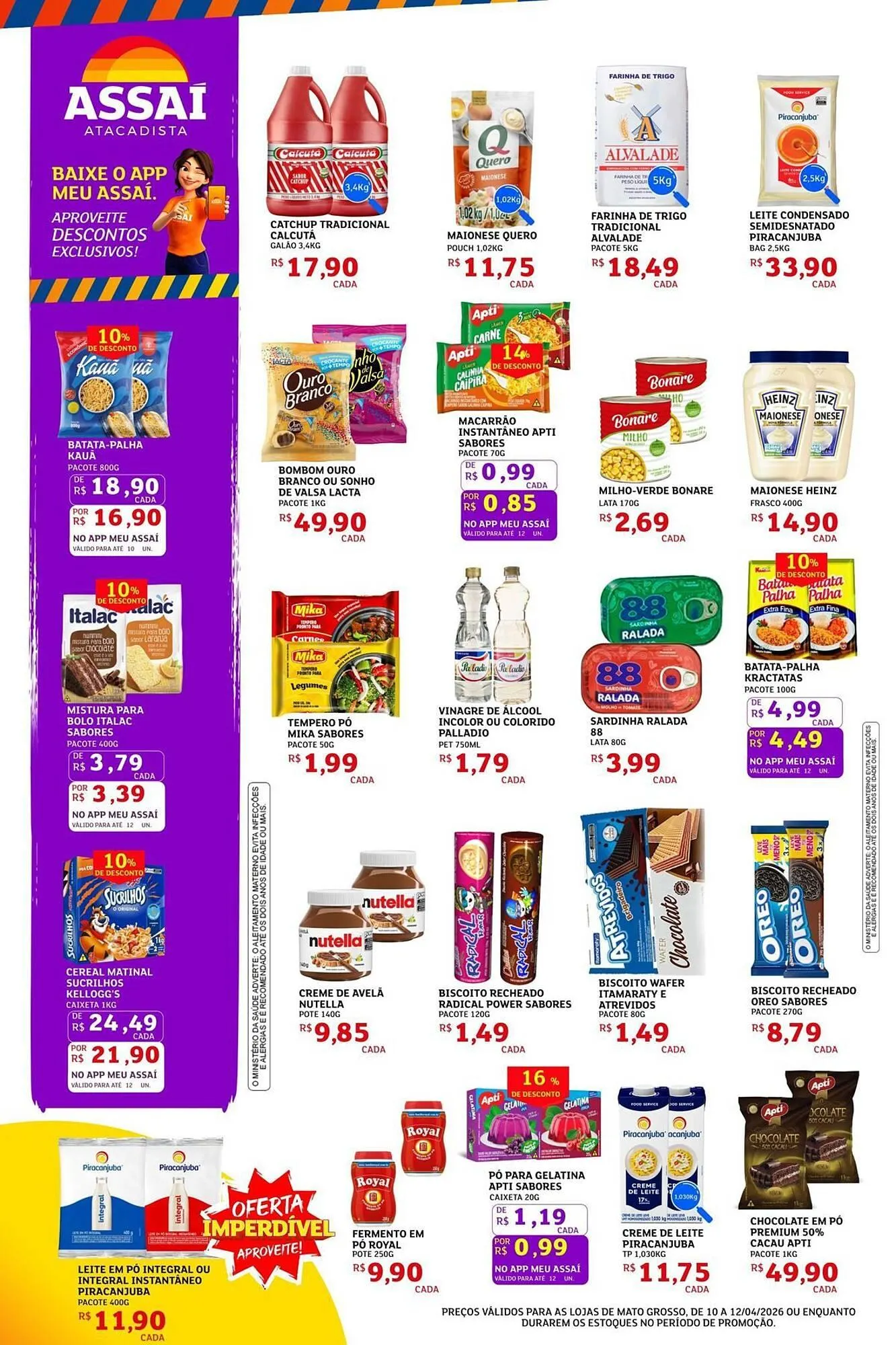 Encarte de Encarte Assaí Atacadista 10 de abril até 12 de abril 2026 - Pagina 2