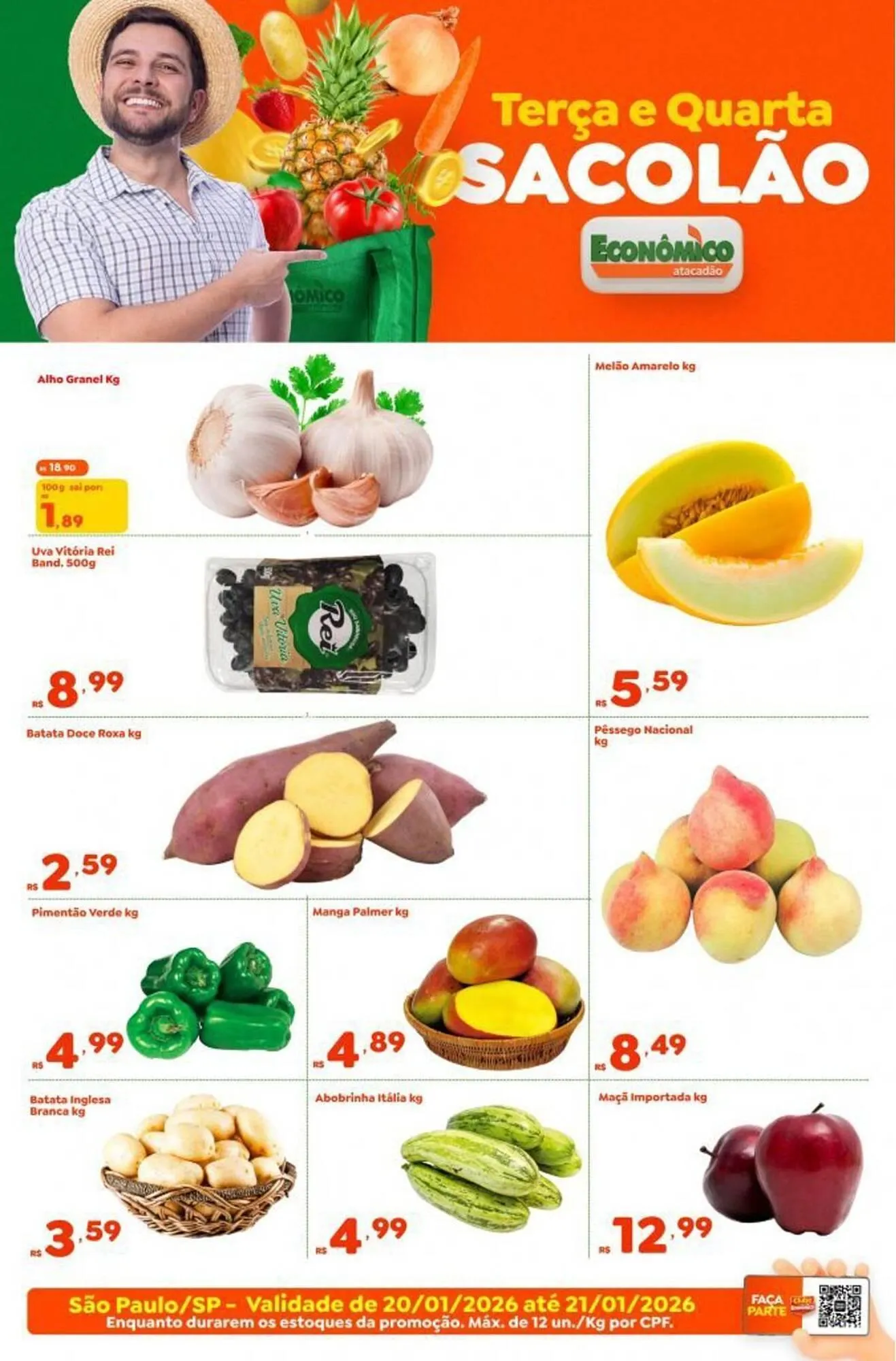 Encarte de Catálogo Econômico Atacadão 20 de janeiro até 23 de janeiro 2026 - Pagina 3