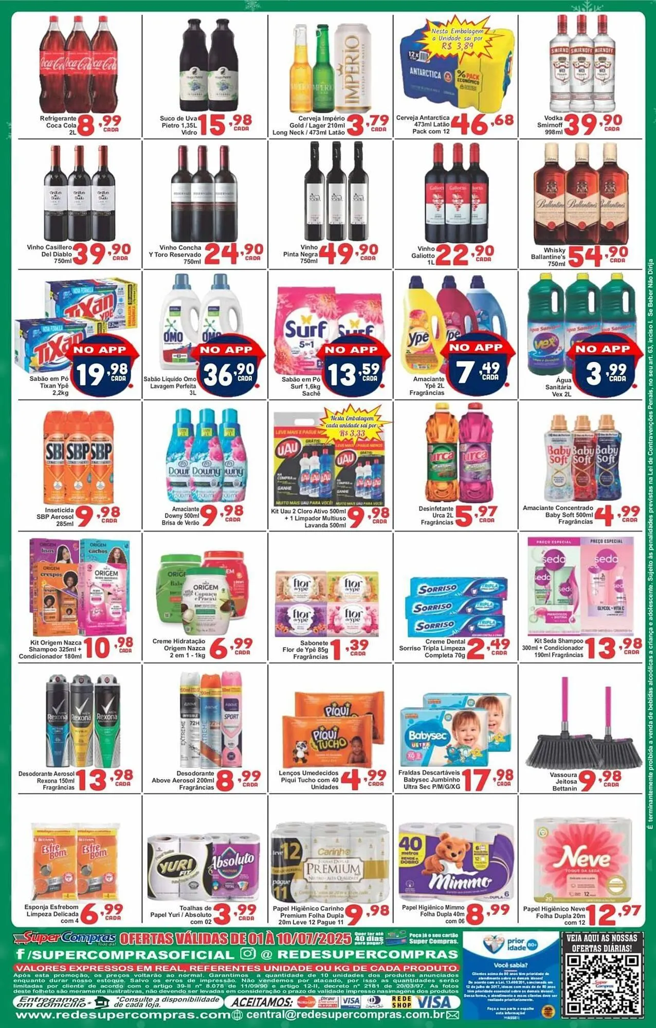 Encarte de Catálogo Rede Super Compras 1 de julho até 10 de julho 2025 - Pagina 4