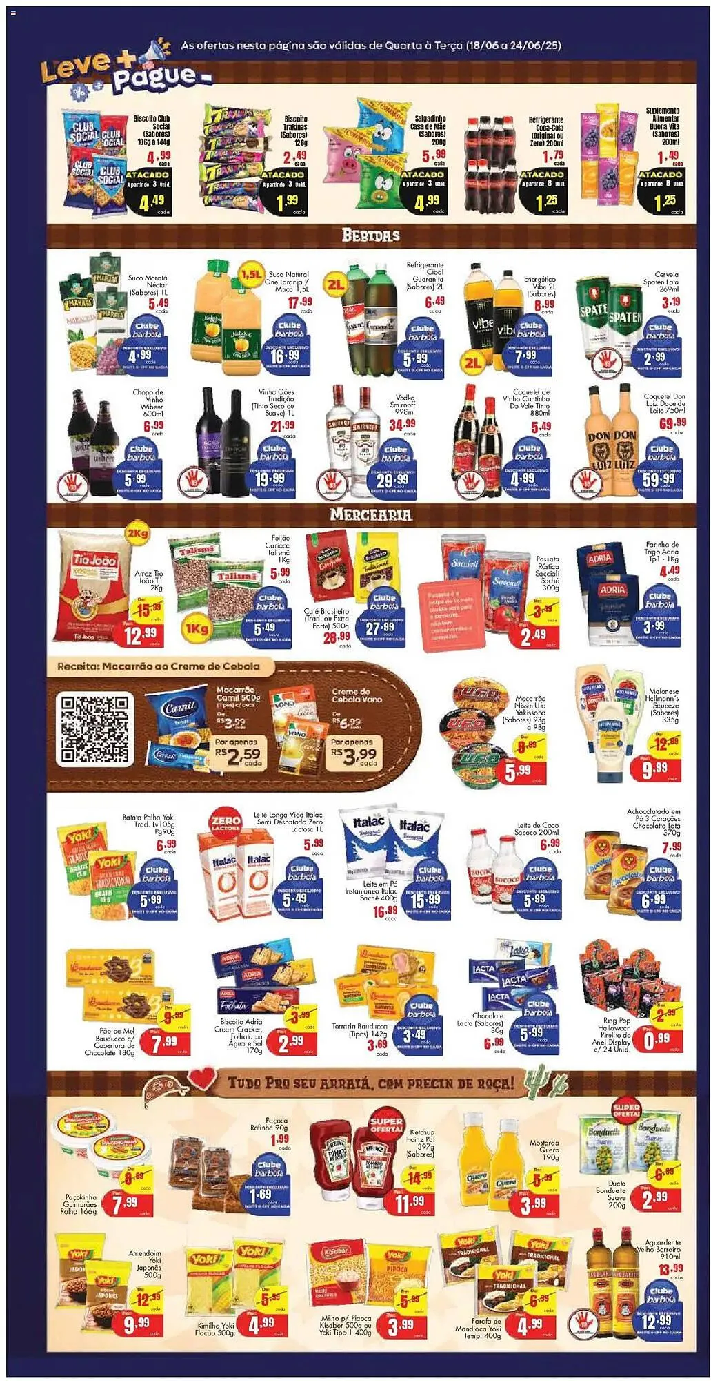 Encarte de Catálogo Barbosa Supermercados 18 de junho até 25 de junho 2025 - Pagina 3
