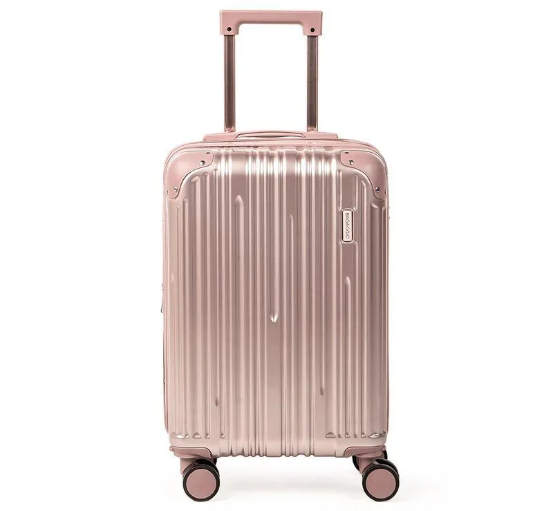 Mala De Bordo ABS 4 Rodas Monte Carlo Rose