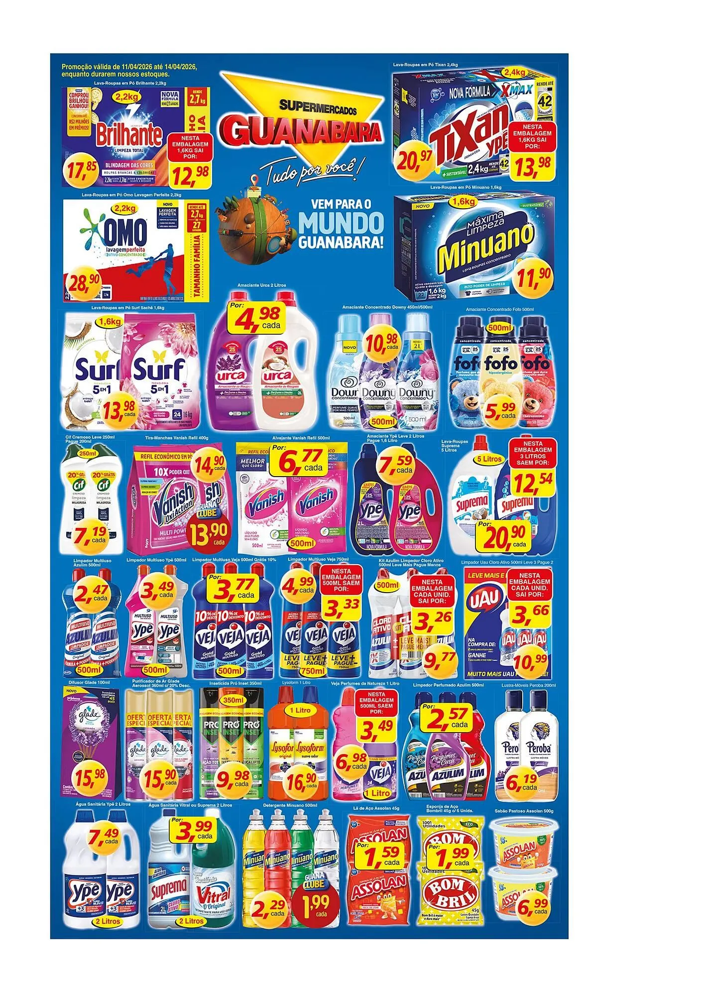Encarte de Encarte Supermercados Guanabara 11 de abril até 14 de abril 2026 - Pagina 11
