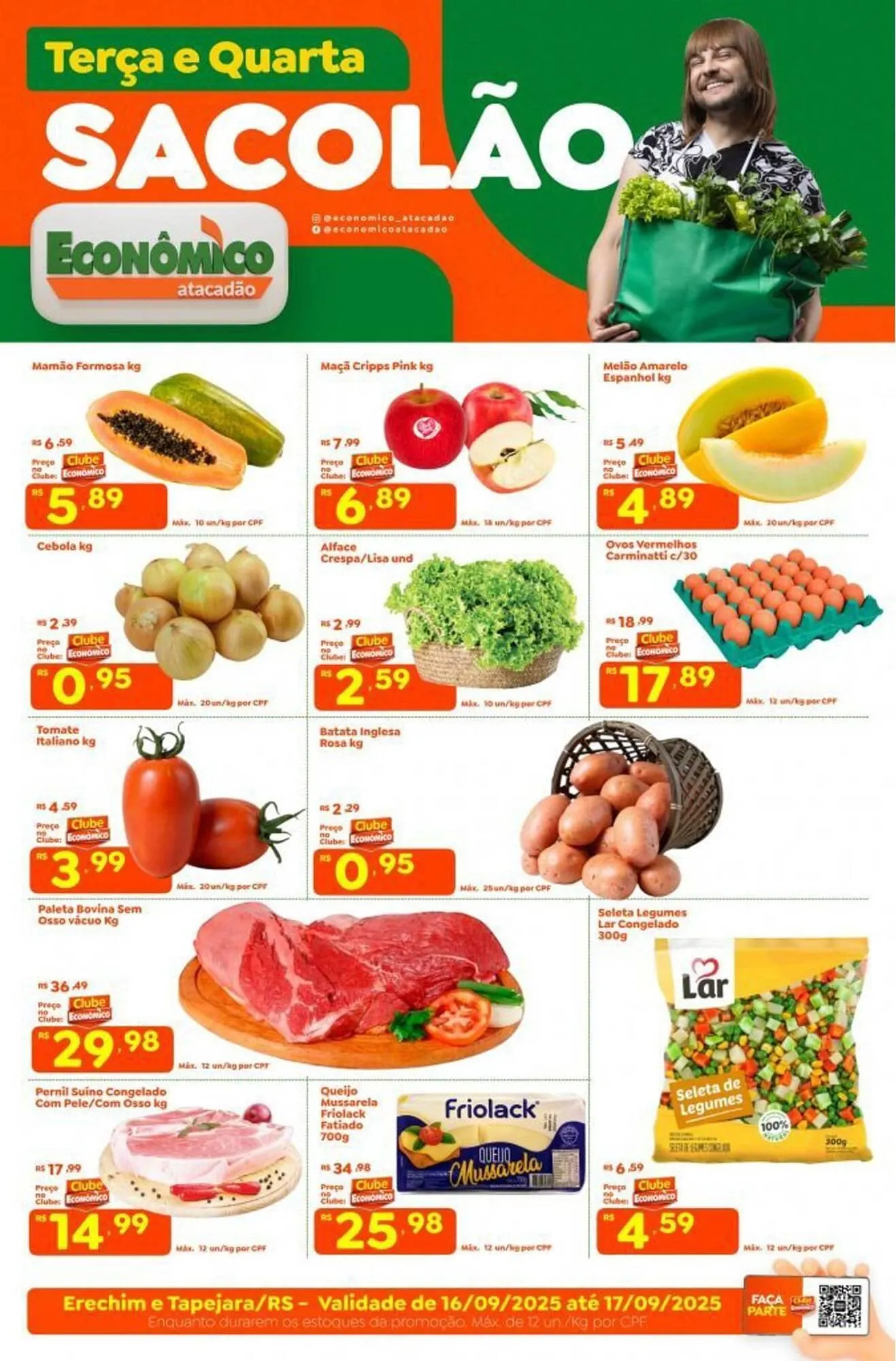 Encarte de Catálogo Econômico Atacadão 17 de setembro até 19 de setembro 2025 - Pagina 3