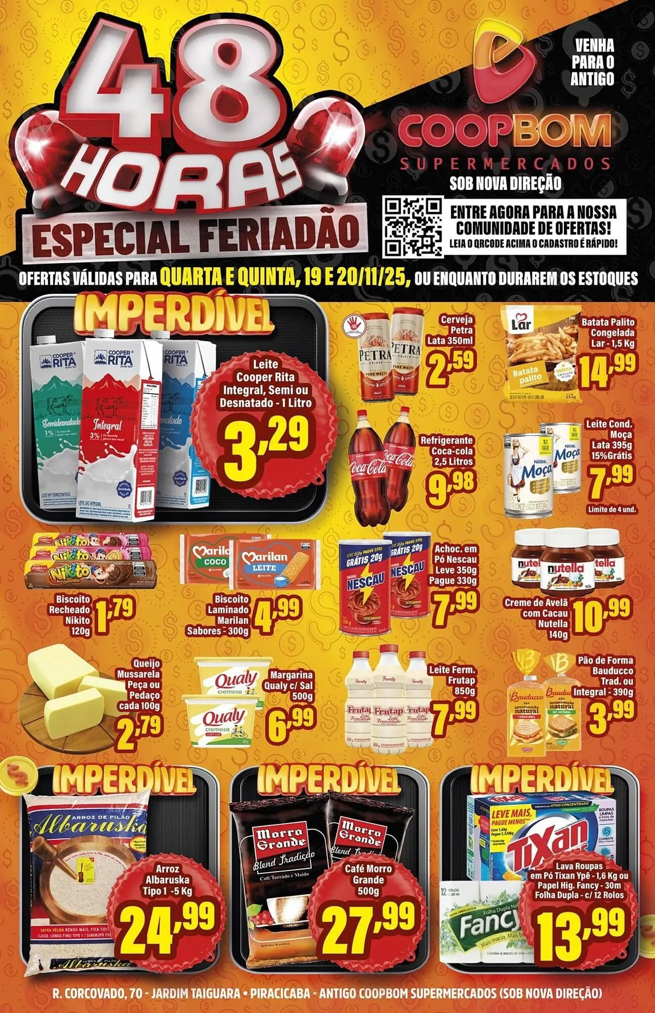 Encarte de Tabloide CoopBom 19 de novembro até 20 de novembro 2025 - Pagina 1