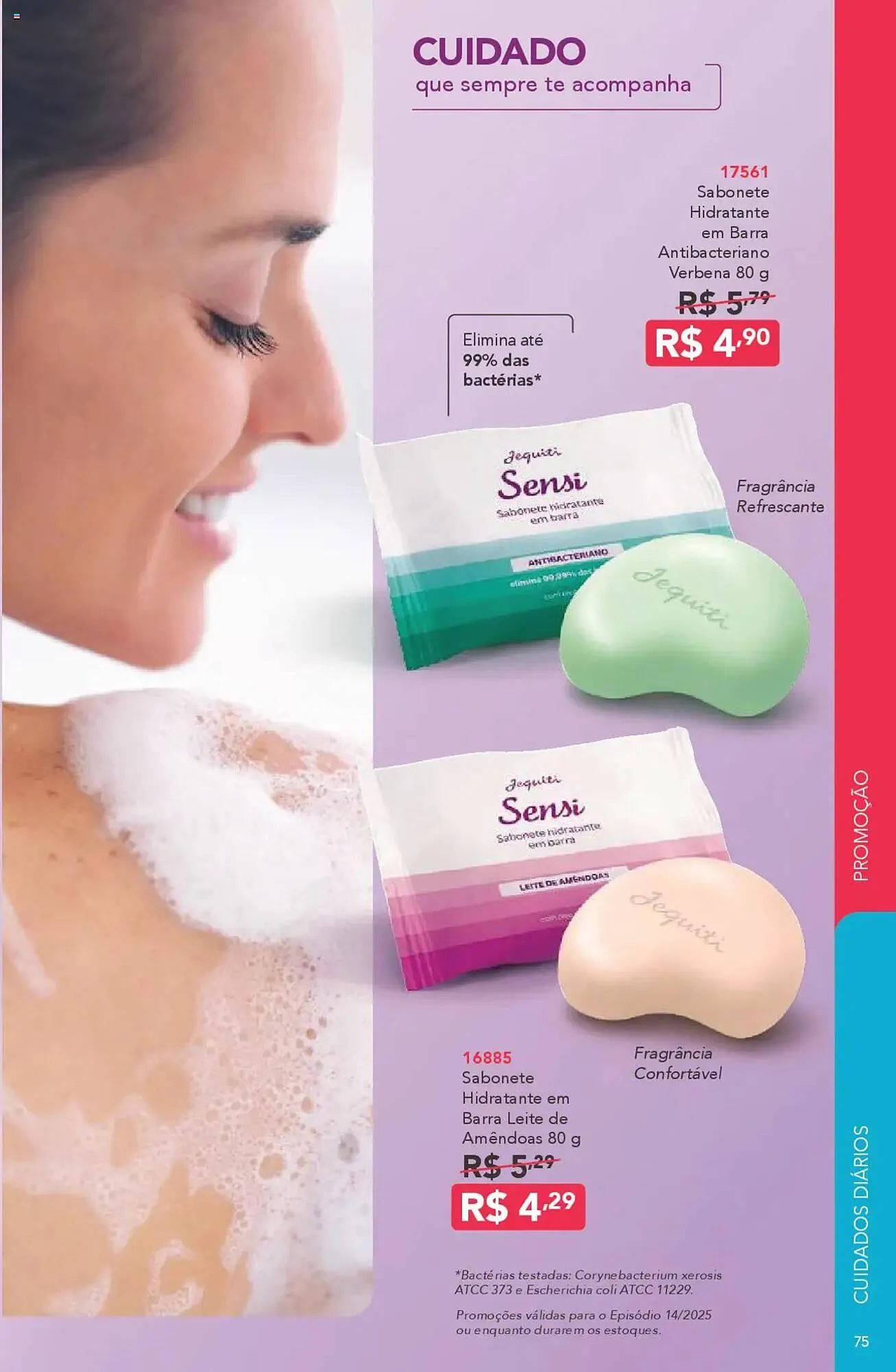 Encarte de Catálogo Jequiti 3 de outubro até 30 de outubro 2025 - Pagina 75