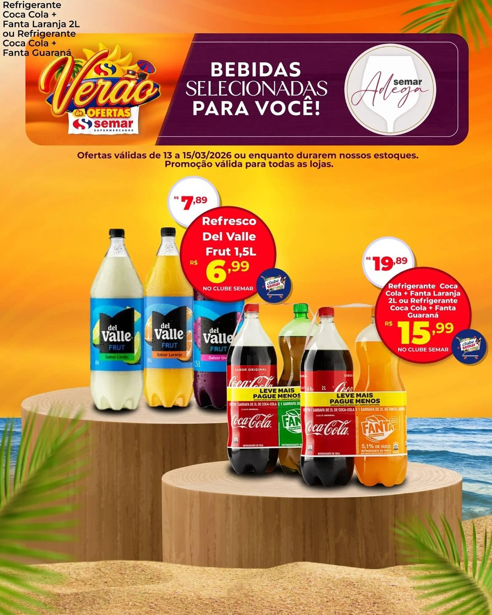 Encarte de Folheto Semar Supermercado 13 de março até 15 de março 2026 - Pagina 4