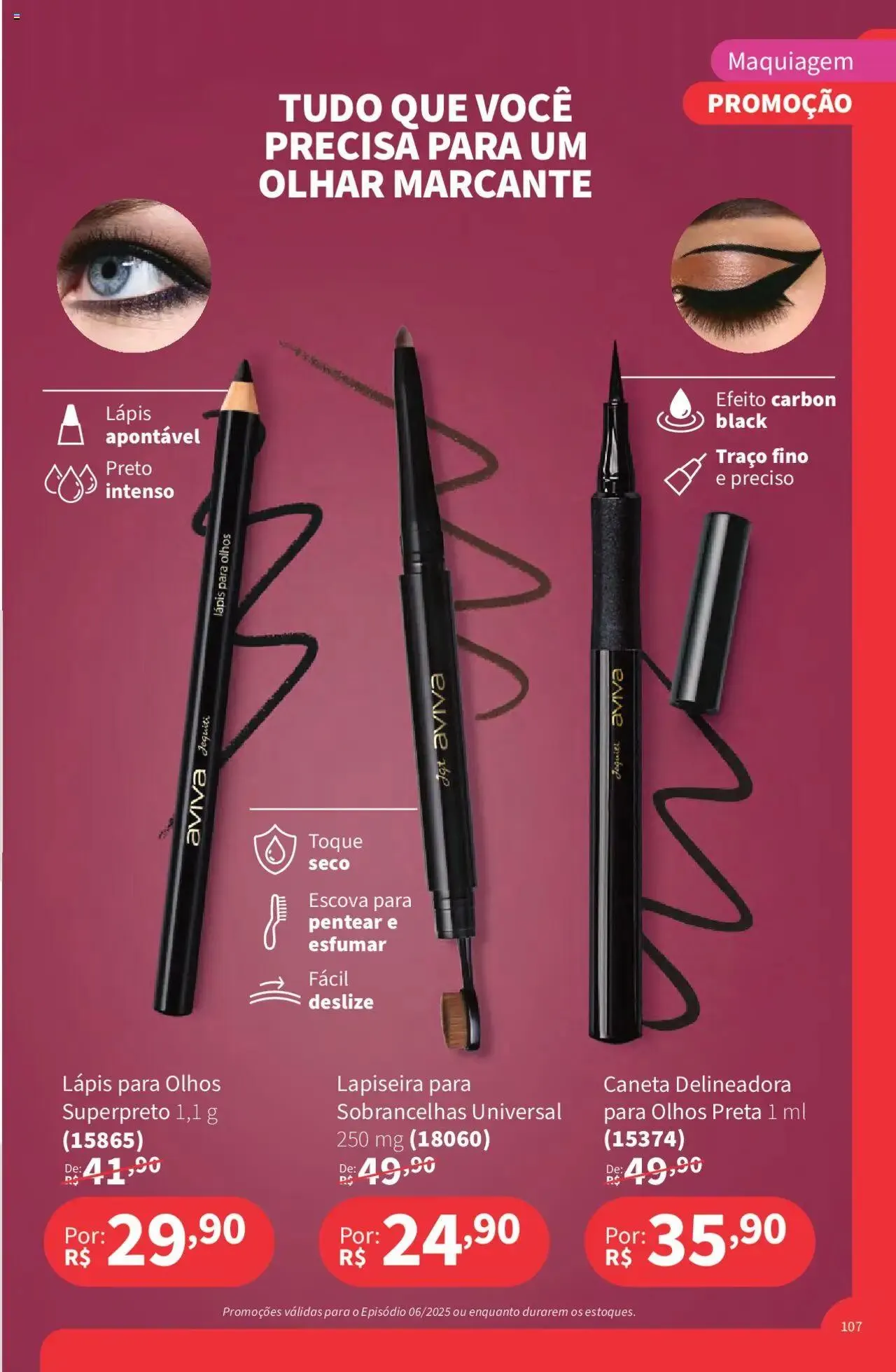 Encarte de Jequiti - Revista 06/2025 21 de abril até 16 de maio 2025 - Pagina 107