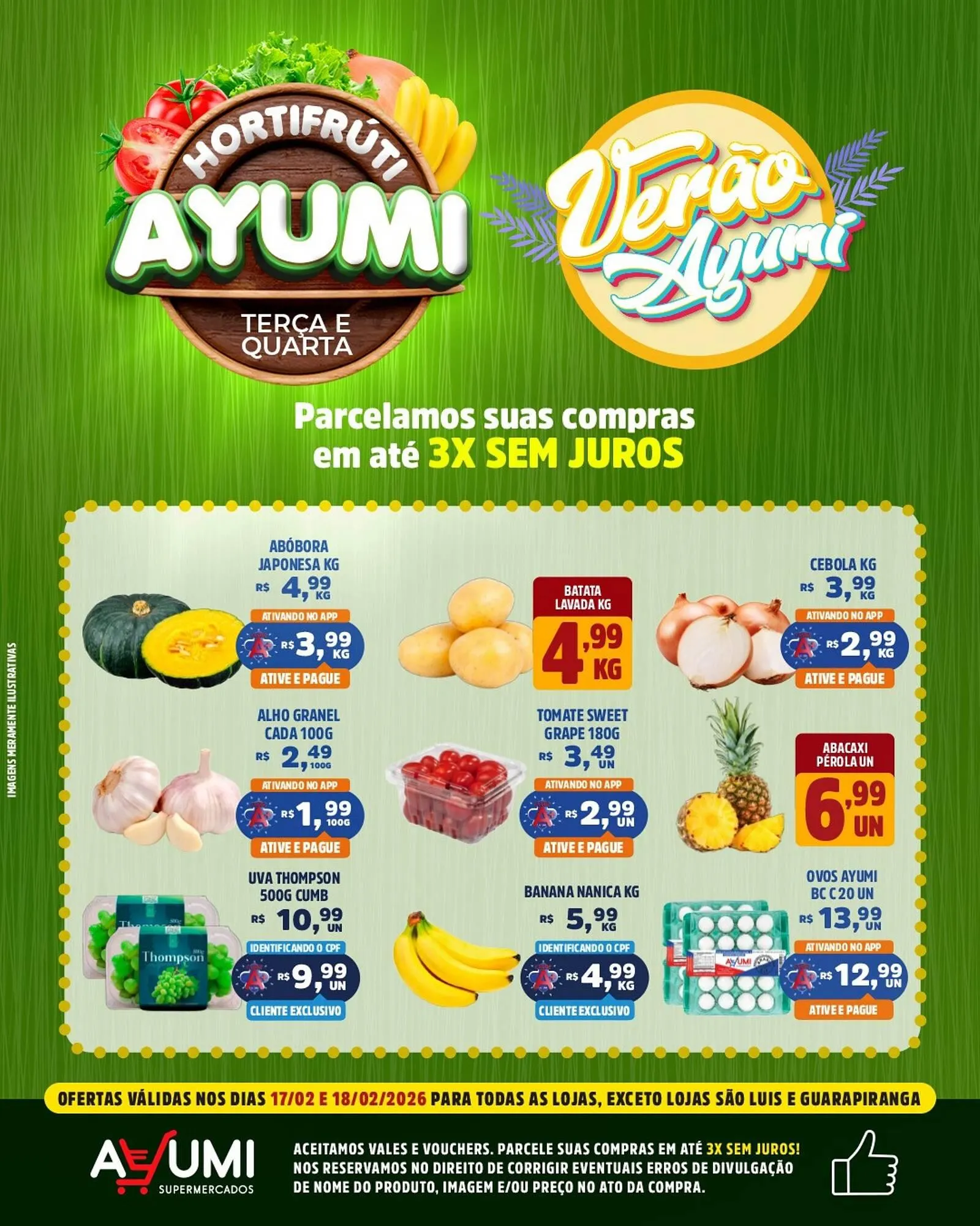 Folheto Ayumi Supermercados - 1