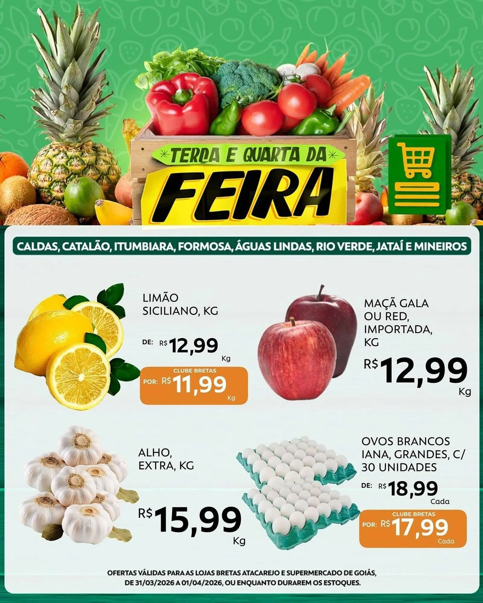 Encarte de Catálogo Supermercados Bretas 30 de março até 14 de abril 2026 - Pagina 5