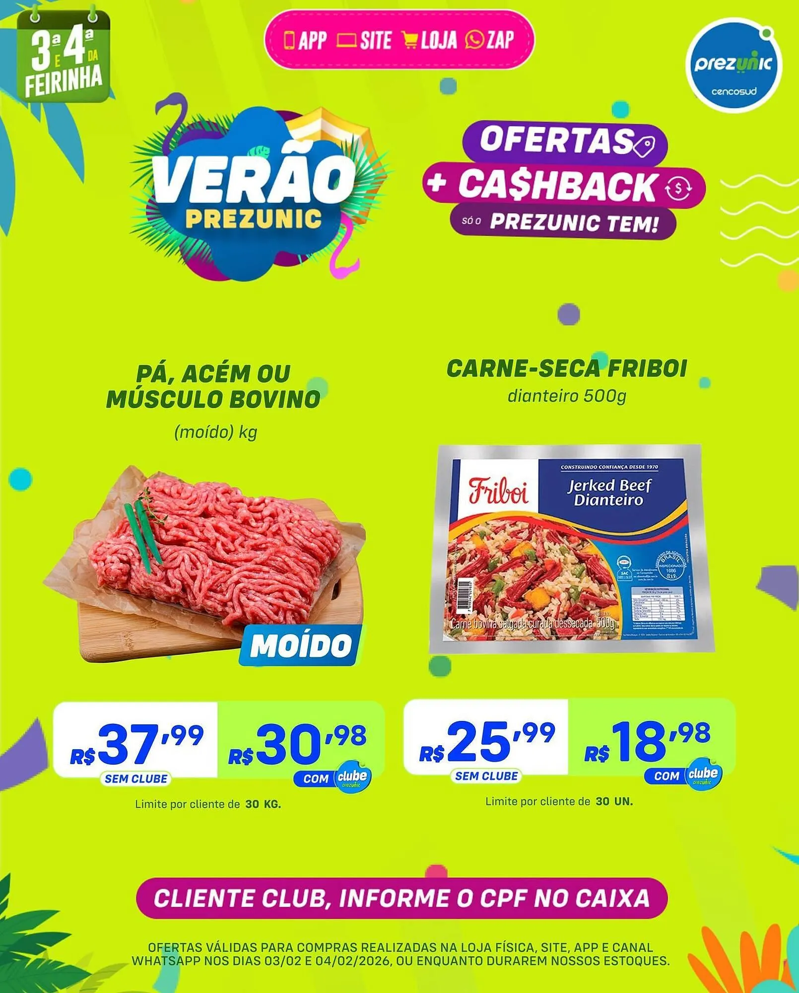 Encarte de Encarte Prezunic 3 de fevereiro até 4 de fevereiro 2026 - Pagina 4