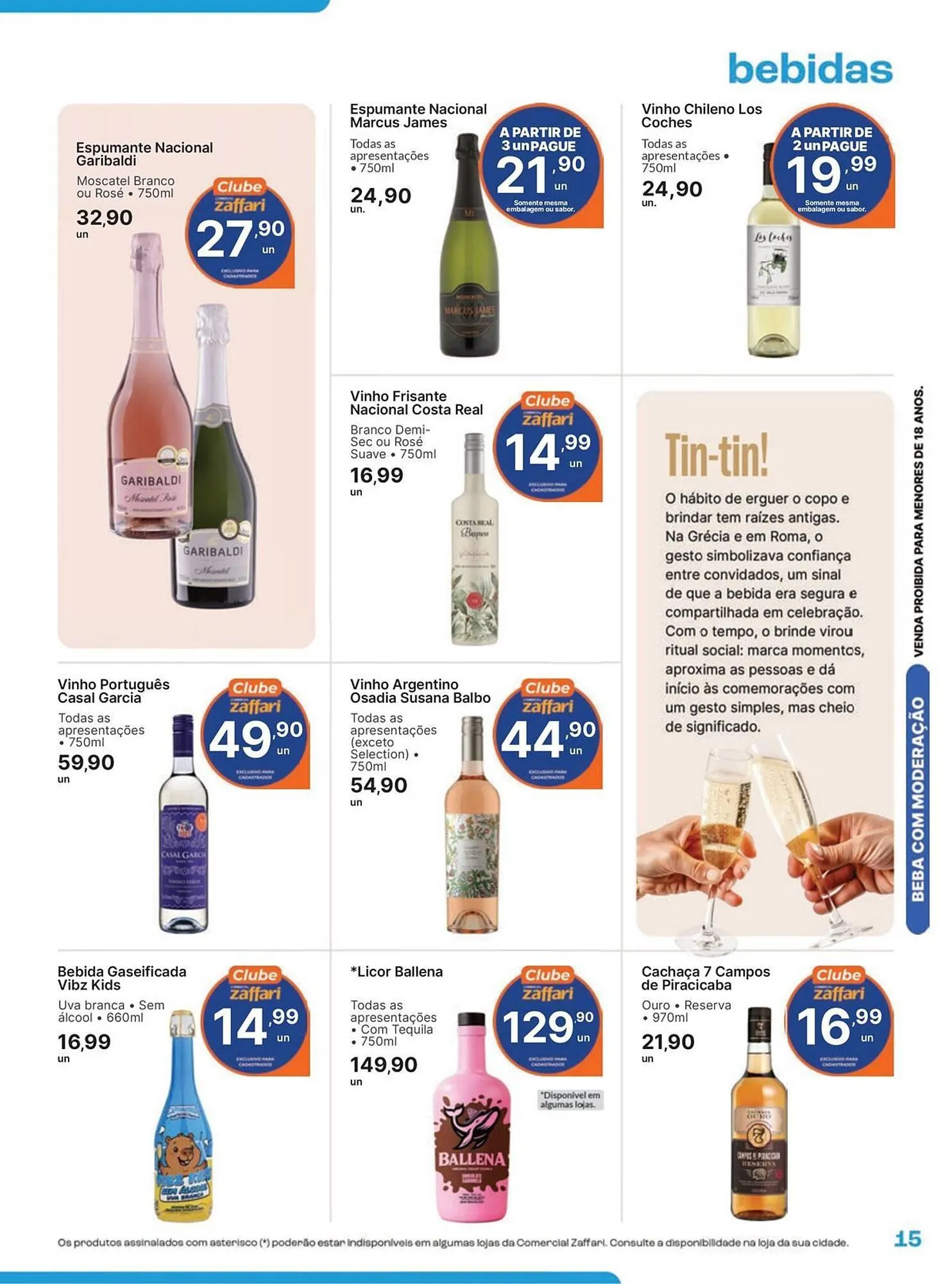 Encarte de Encarte Comercial Zaffari 27 de novembro até 7 de dezembro 2025 - Pagina 15
