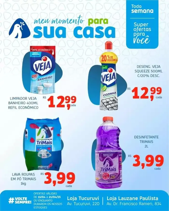 Encarte de Encarte Trimais Supermercado 15 de abril até 21 de abril 2025 - Pagina 2