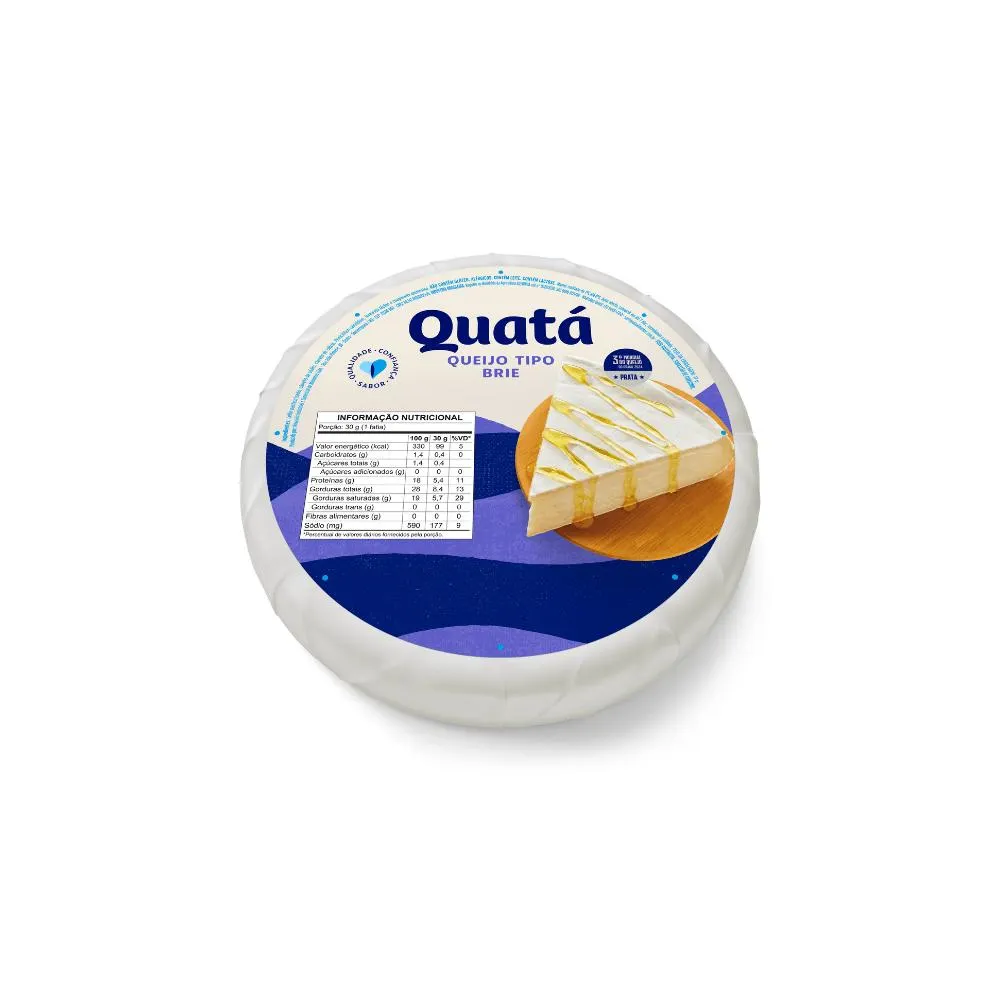 Queijo Brie Quatá Peça