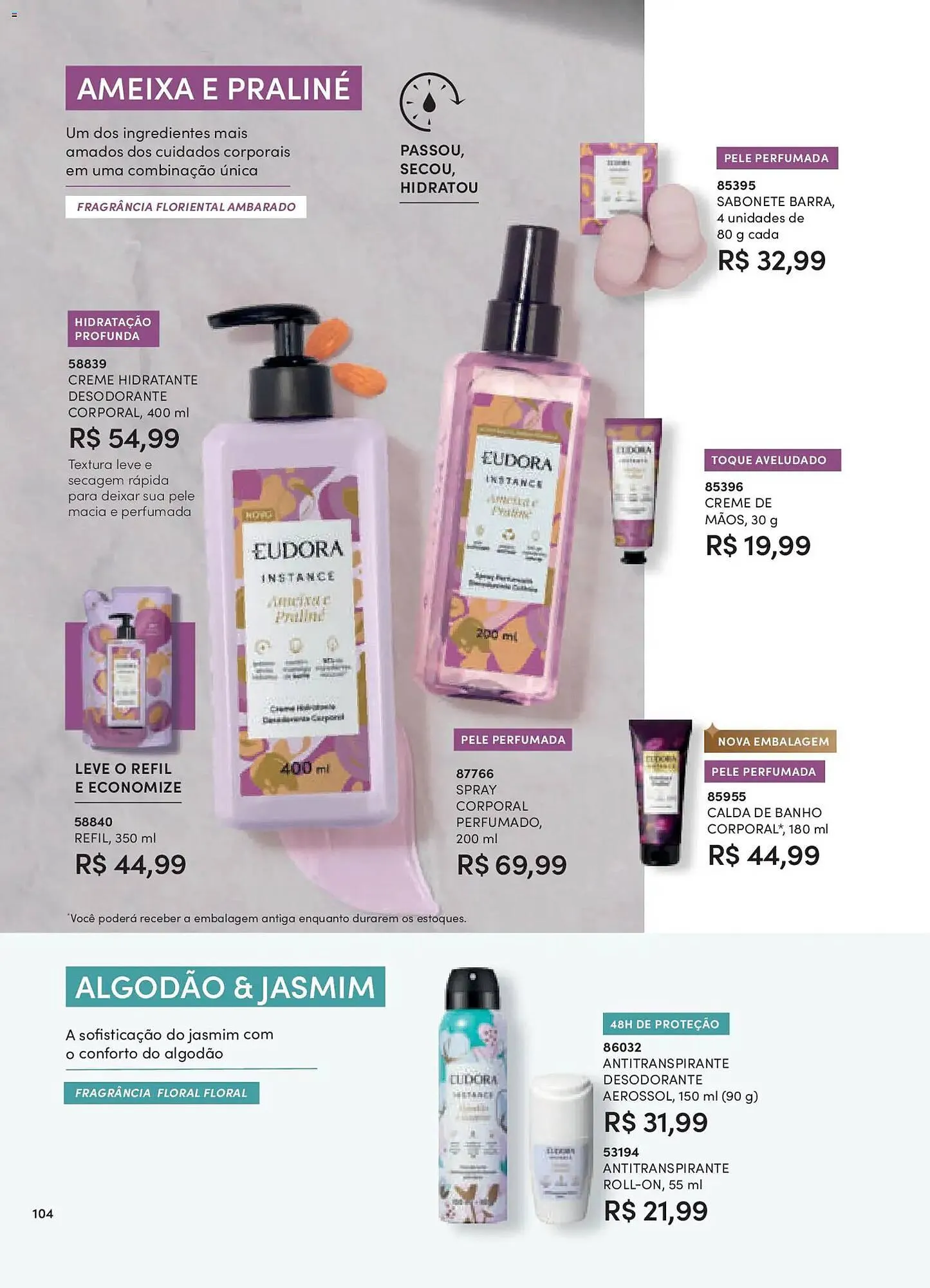 Encarte de Catálogo Eudora 10 de novembro até 9 de dezembro 2025 - Pagina 104
