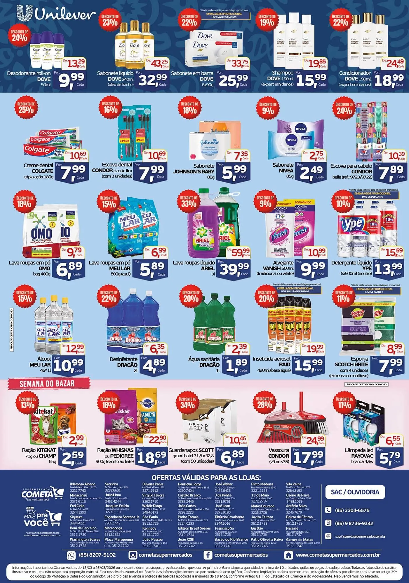Encarte de Encarte Cometa Supermercados 12 de março até 25 de março 2026 - Pagina 4