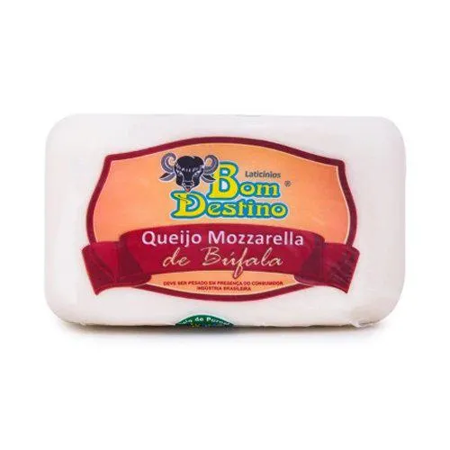 Queijo Muçarela De Búfala Lanche Bom Destino 500g