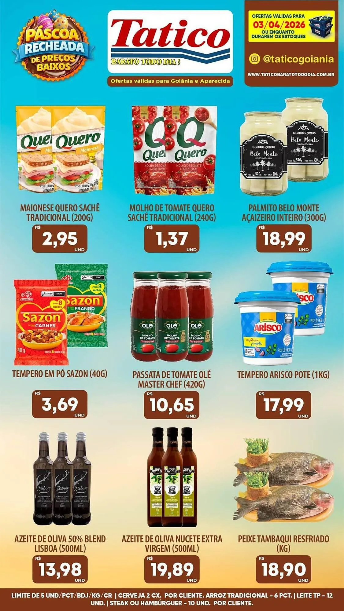 Encarte de Tabloide Tatico 3 de abril até 3 de abril 2026 - Pagina 4