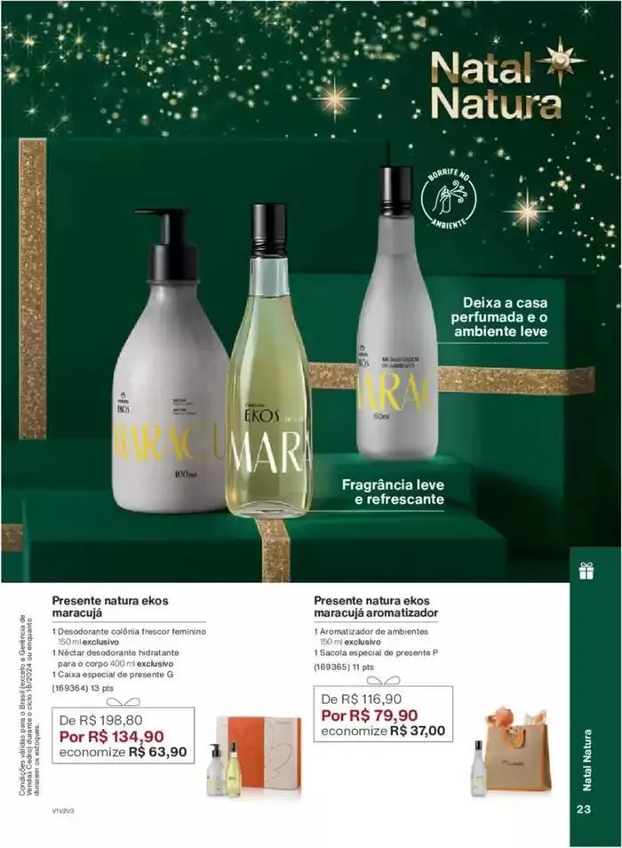 Encarte de Revista Natura Ciclo 18 11 de novembro até 31 de dezembro 2024 - Pagina 75