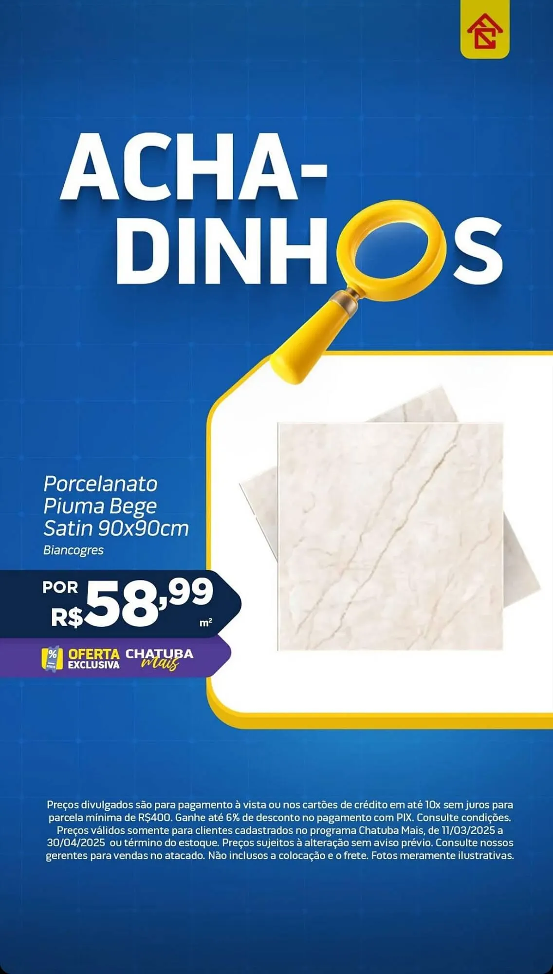 Encarte de Catálogo Chatuba 15 de março até 30 de abril 2025 - Pagina 3
