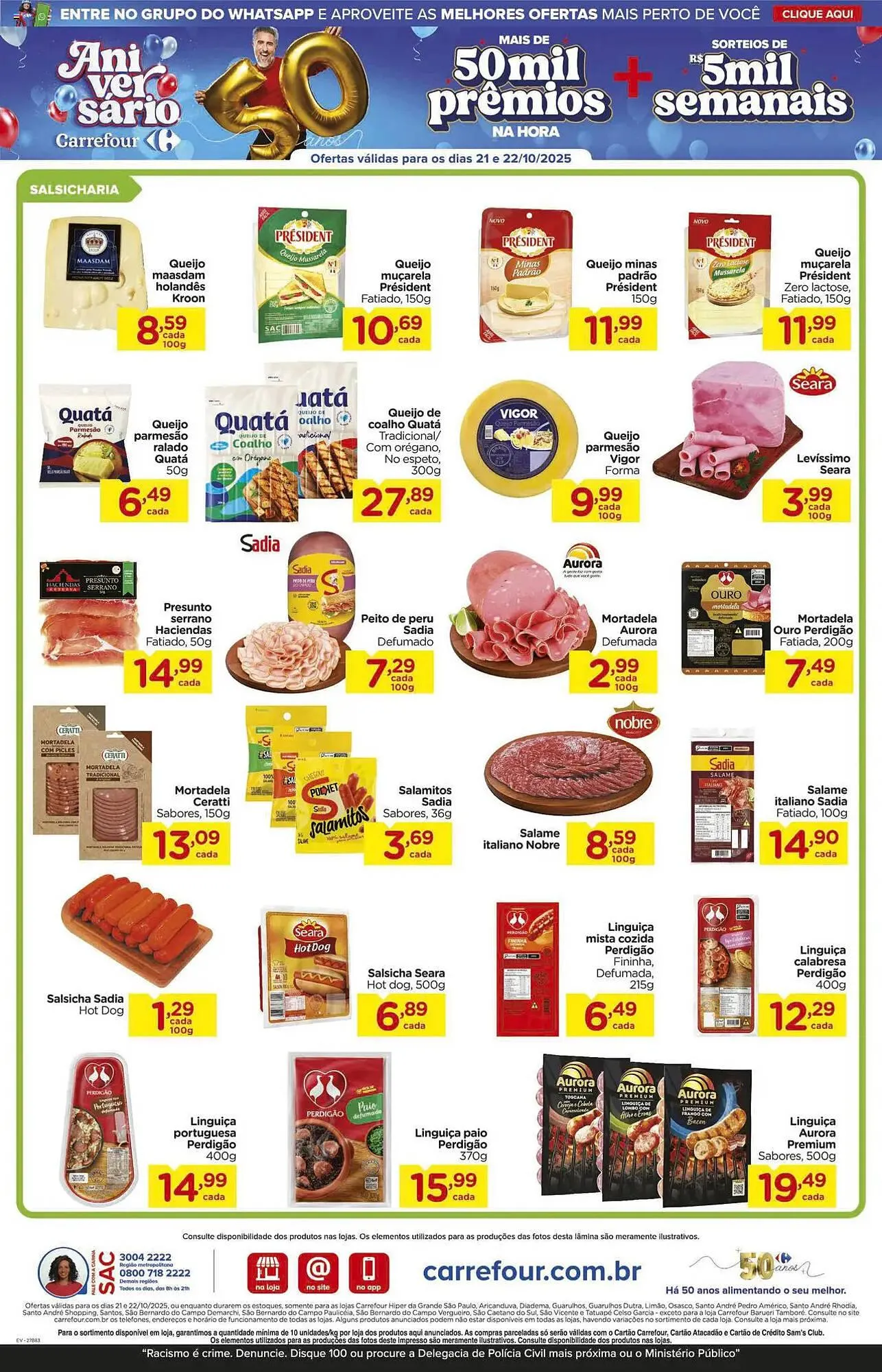 Encarte de Folheto Carrefour 21 de outubro até 22 de outubro 2025 - Pagina 3