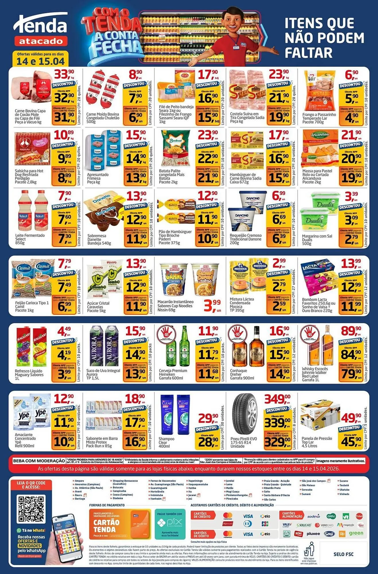 Encarte de Folheto Tenda Atacado 14 de abril até 15 de abril 2026 - Pagina 2