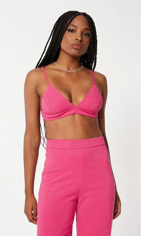 Top Aplicação Termo Brilho - Pink