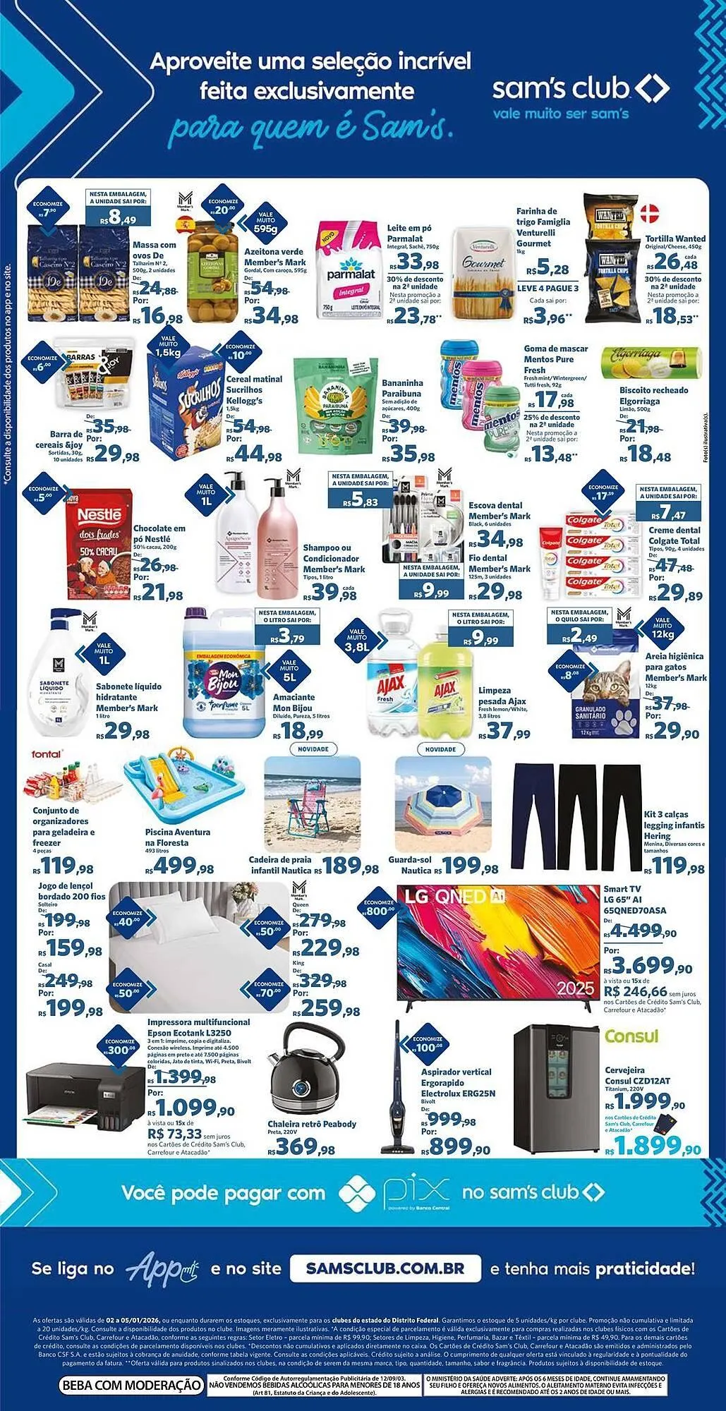 Encarte de Folheto Sam's Club 2 de janeiro até 5 de janeiro 2026 - Pagina 2
