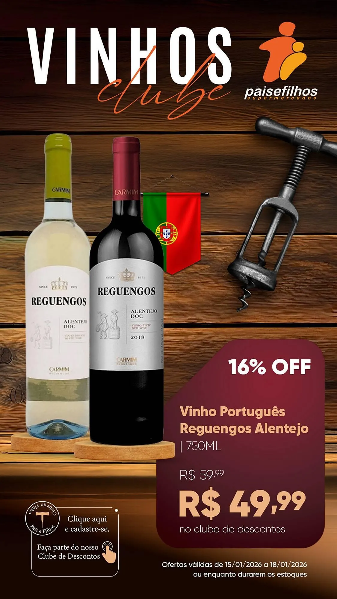 Encarte de Catálogo Pais e Filhos Supermercados 17 de janeiro até 18 de janeiro 2026 - Pagina 7