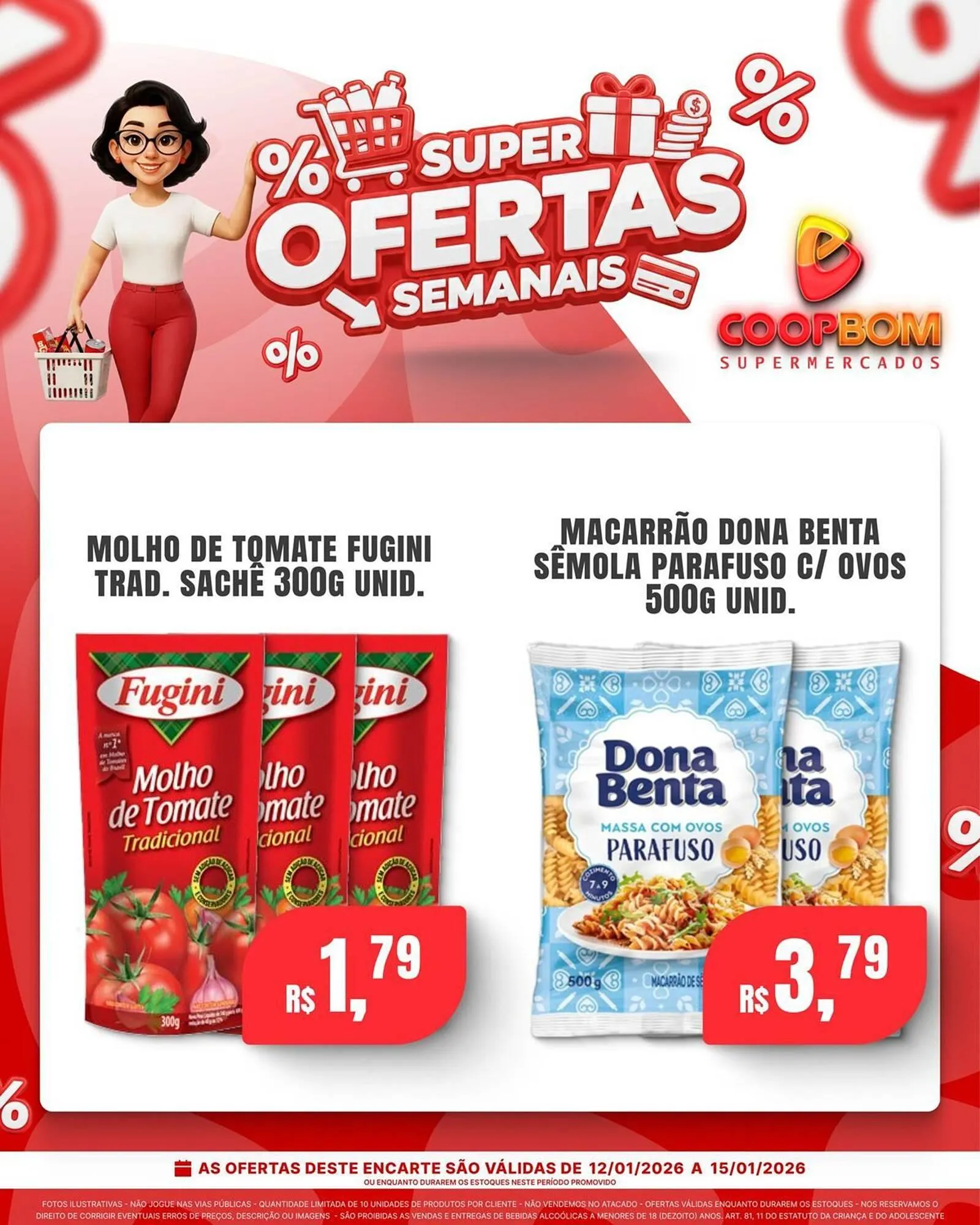 Encarte de Tabloide CoopBom 12 de janeiro até 15 de janeiro 2026 - Pagina 5