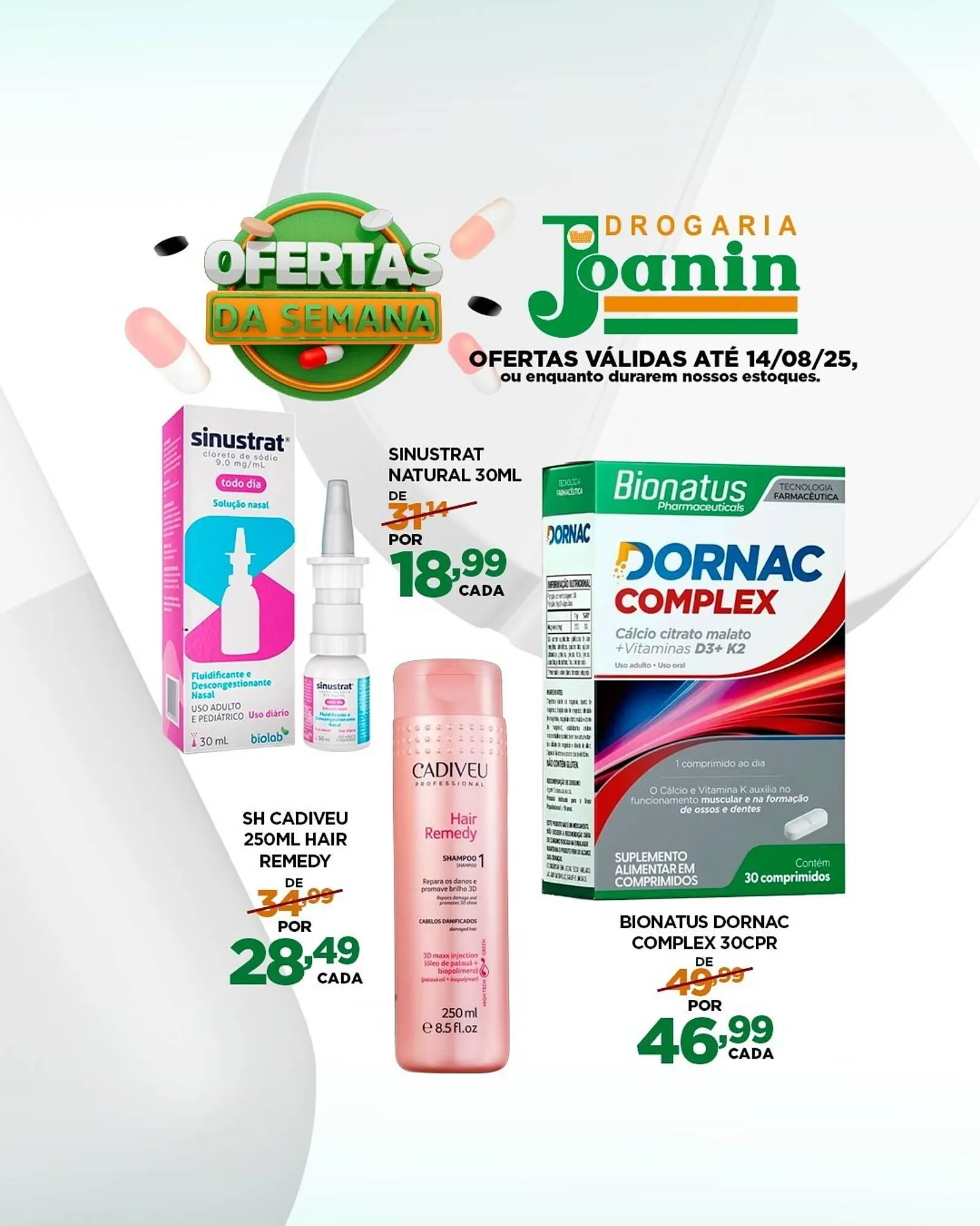 Encarte de Catálogo Supermercados Joanin 6 de agosto até 14 de agosto 2025 - Pagina 5