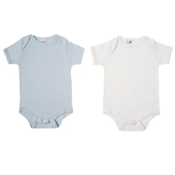 kit underwear body bebê manga curta tip top