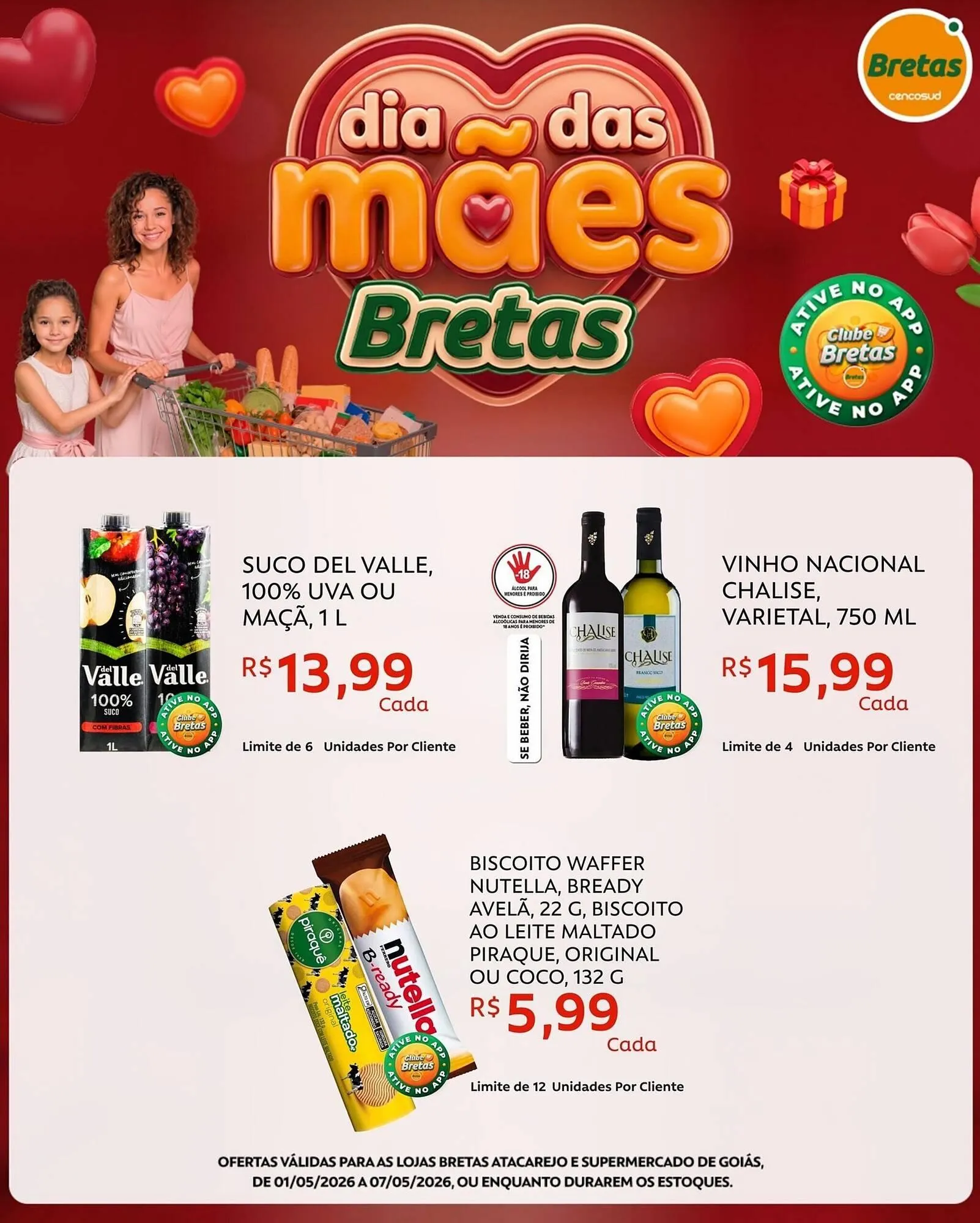 Encarte de Catálogo Supermercados Bretas 1 de maio até 7 de maio 2026 - Pagina 6