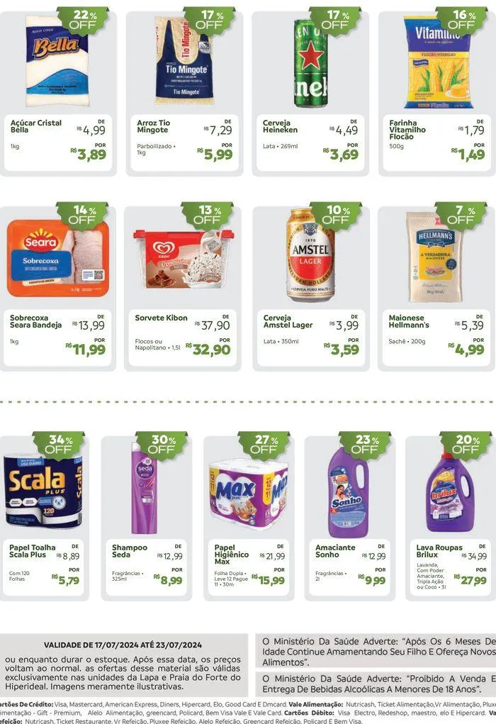 Encarte de Hiperideal Lapa E Praia Do Forte 17 de julho até 23 de julho 2024 - Pagina 2