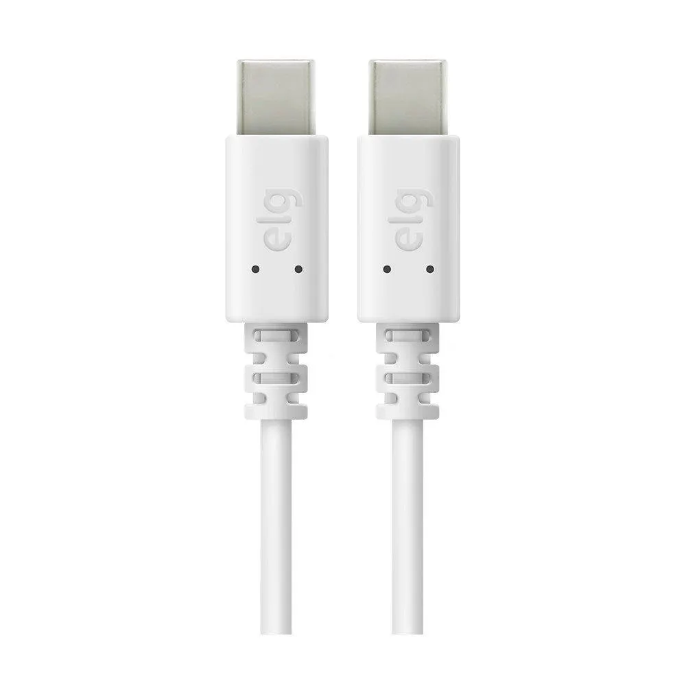 Cabo ELG USB-C/USB-C Reversível para Recarga e Sincronização 1.0m TC2TC