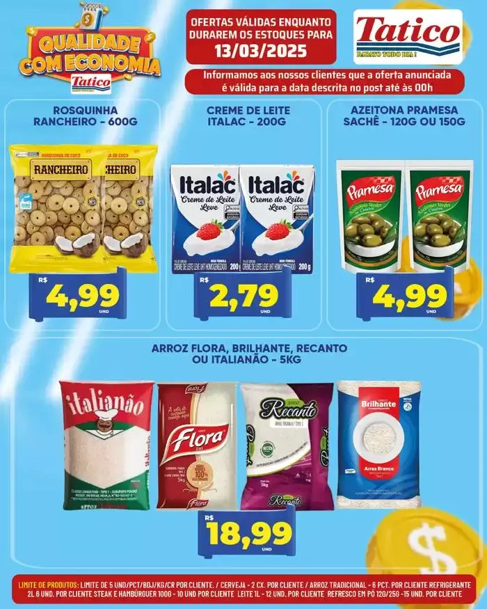 Encarte de Encarte Tatico 13 de março até 16 de março 2025 - Pagina 8