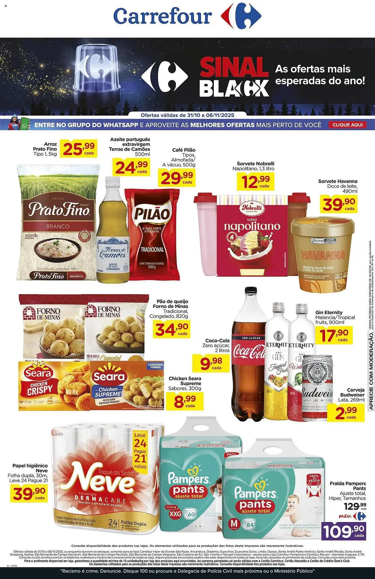 Encarte de Folheto Carrefour 31 de outubro até 6 de novembro 2025 - Pagina 2